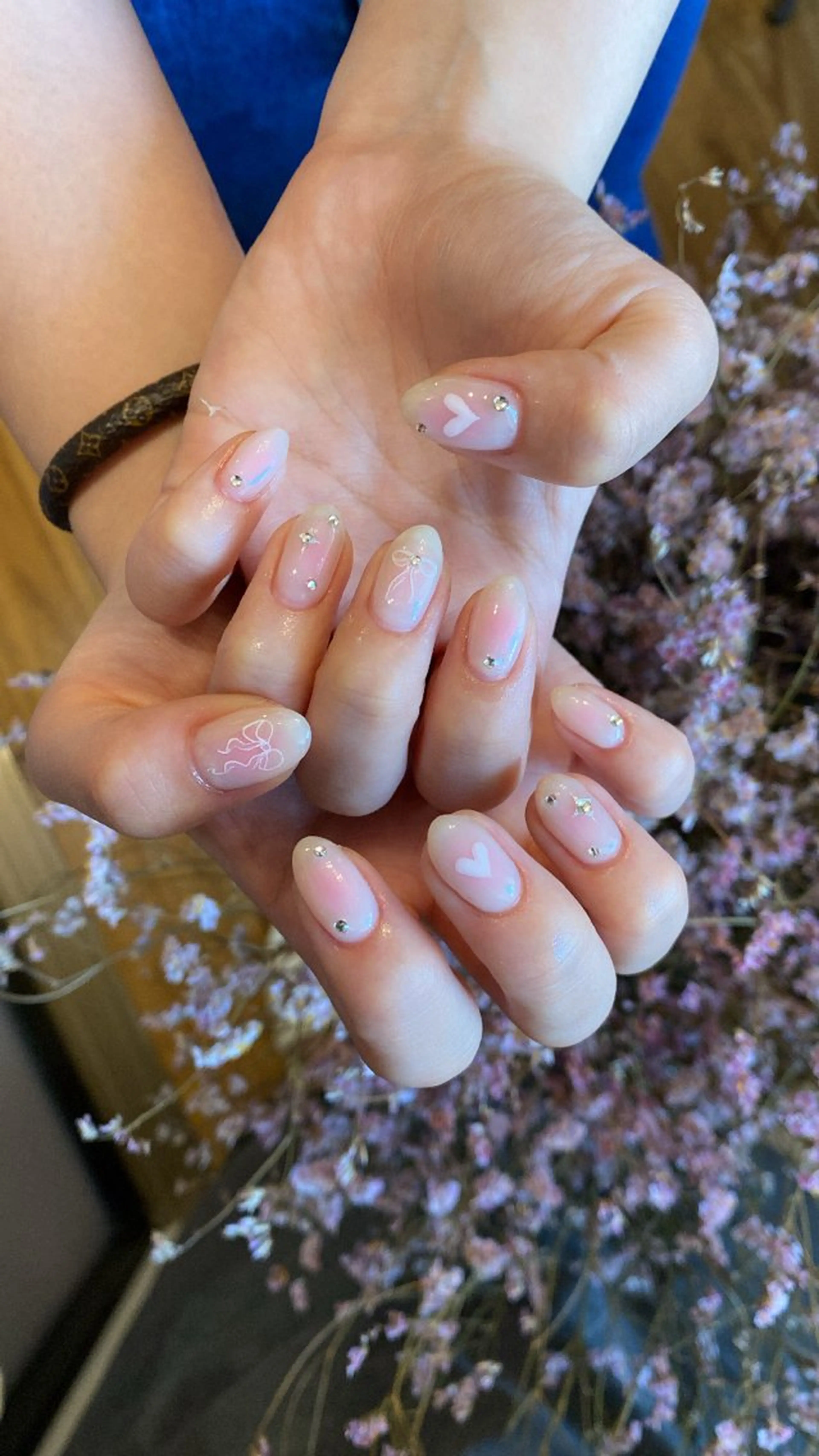 ネイル crystal ⭐︎ colorのネイルデザイン