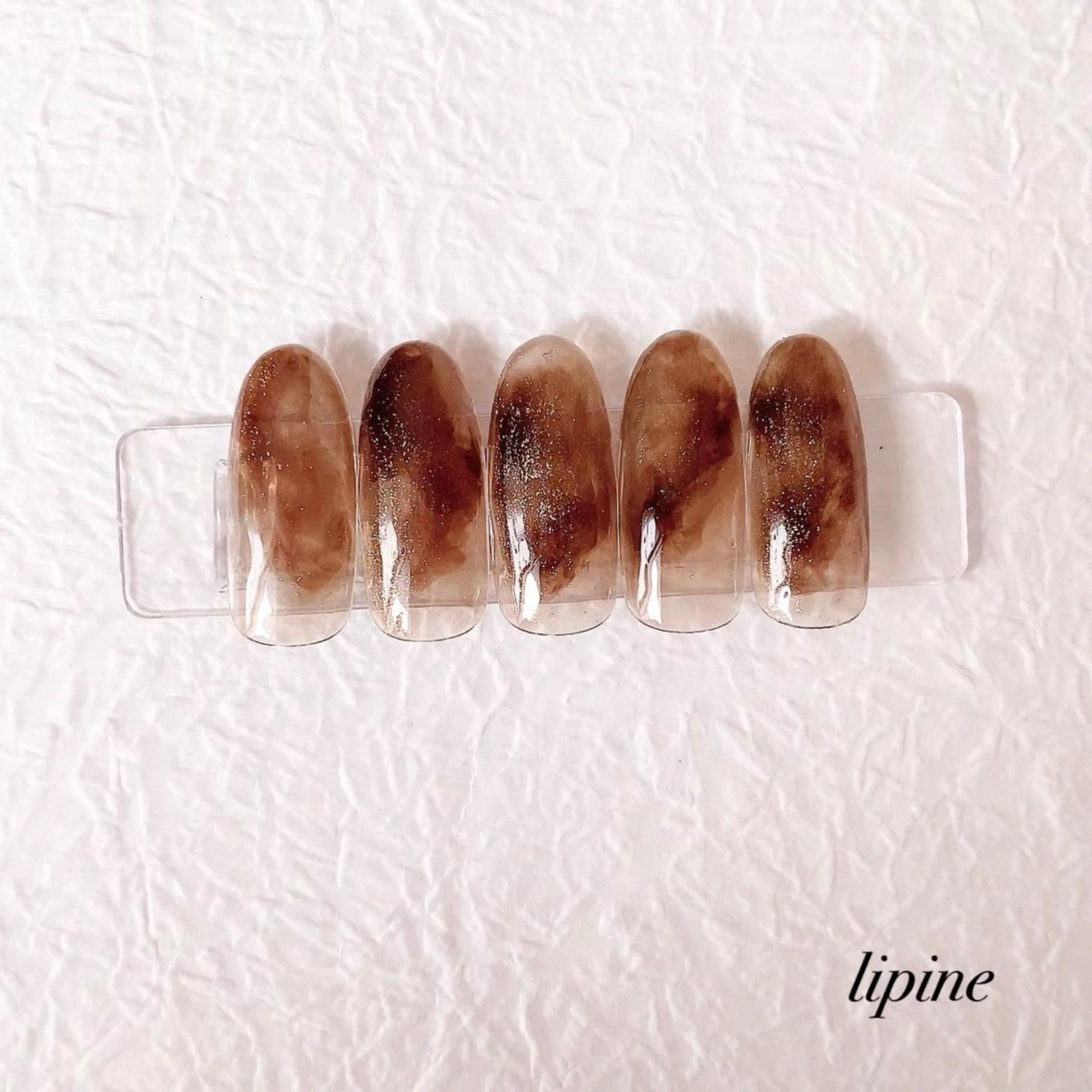 ネイル ニュアンスネイル ネイルサロン lipineのネイルデザイン