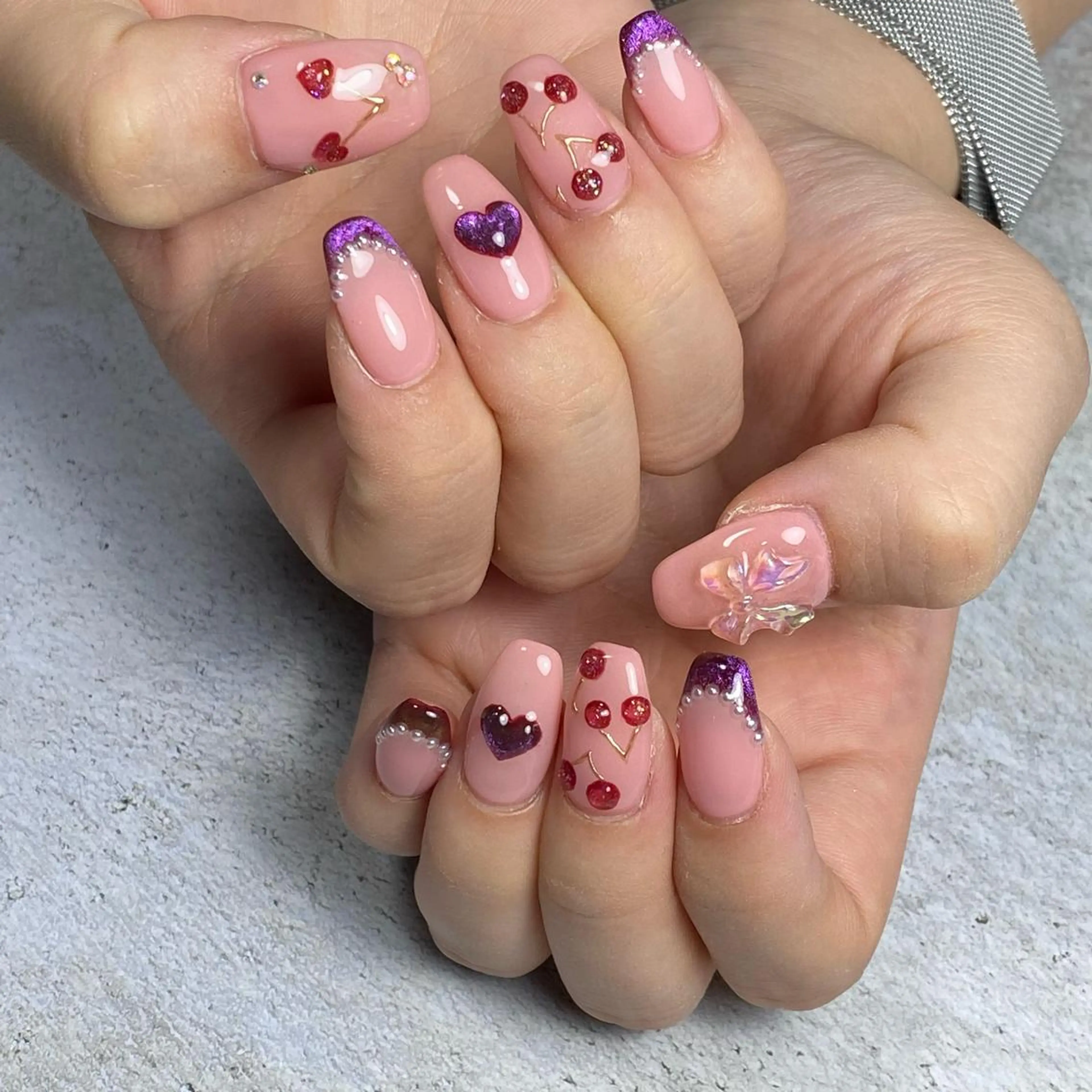 ネイル ハンドネイル Re:Smil所属・☺︎ NOZOMI☺︎のネイルデザイン