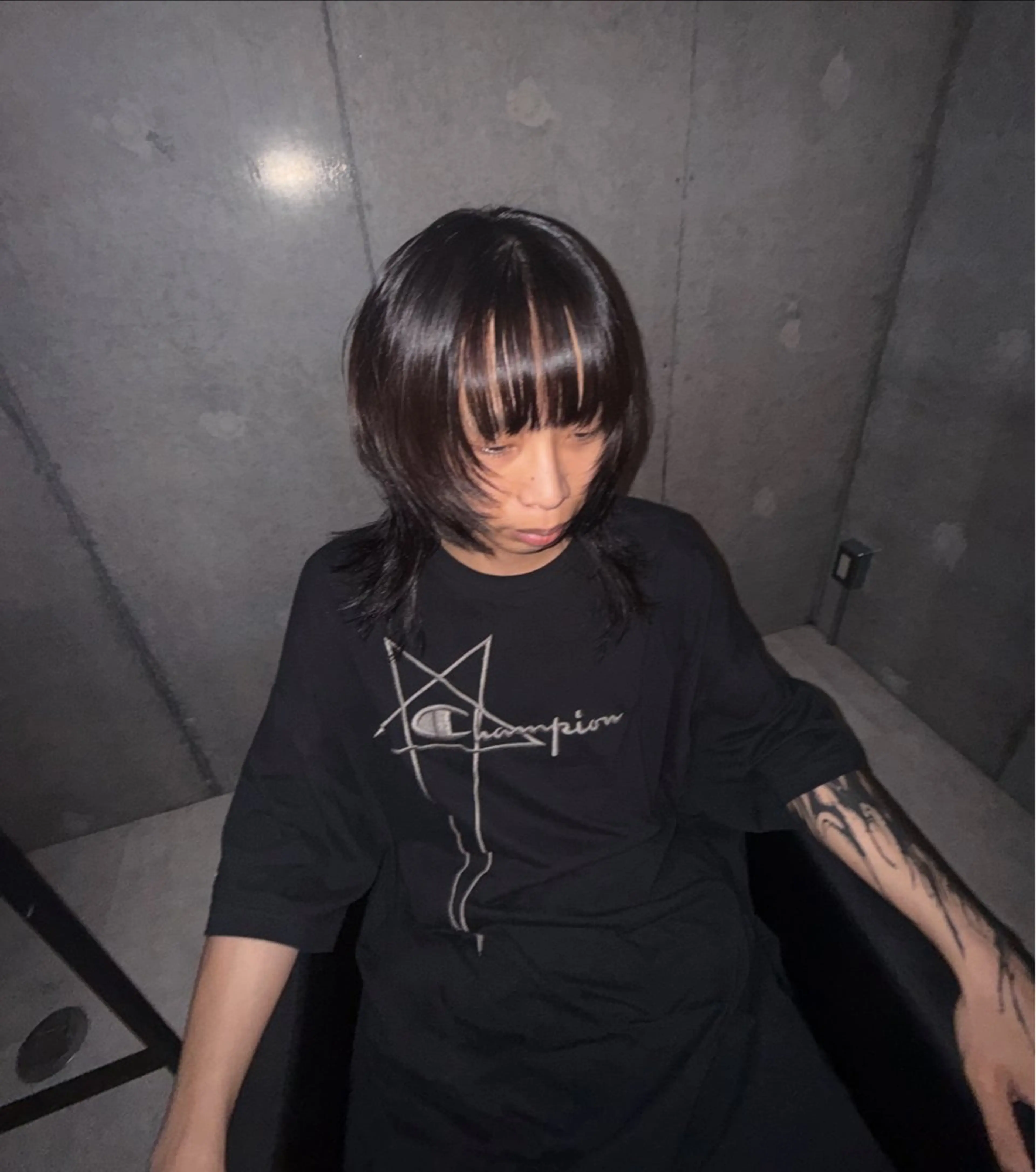 ロング ハコ（HACO)所属・豊嶋 暉直のヘアスタイル