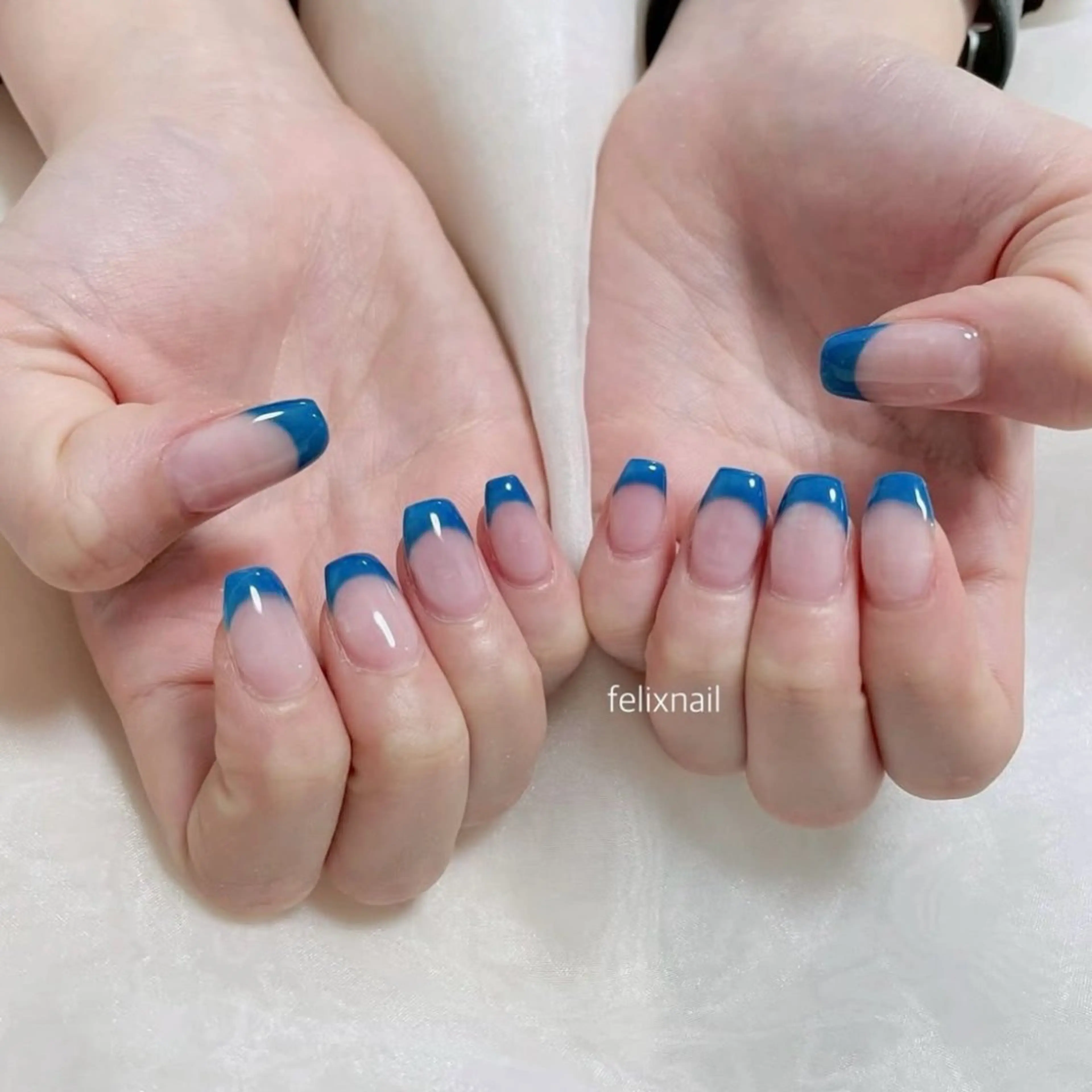 《フレンチネイル》マグネットOKの写真