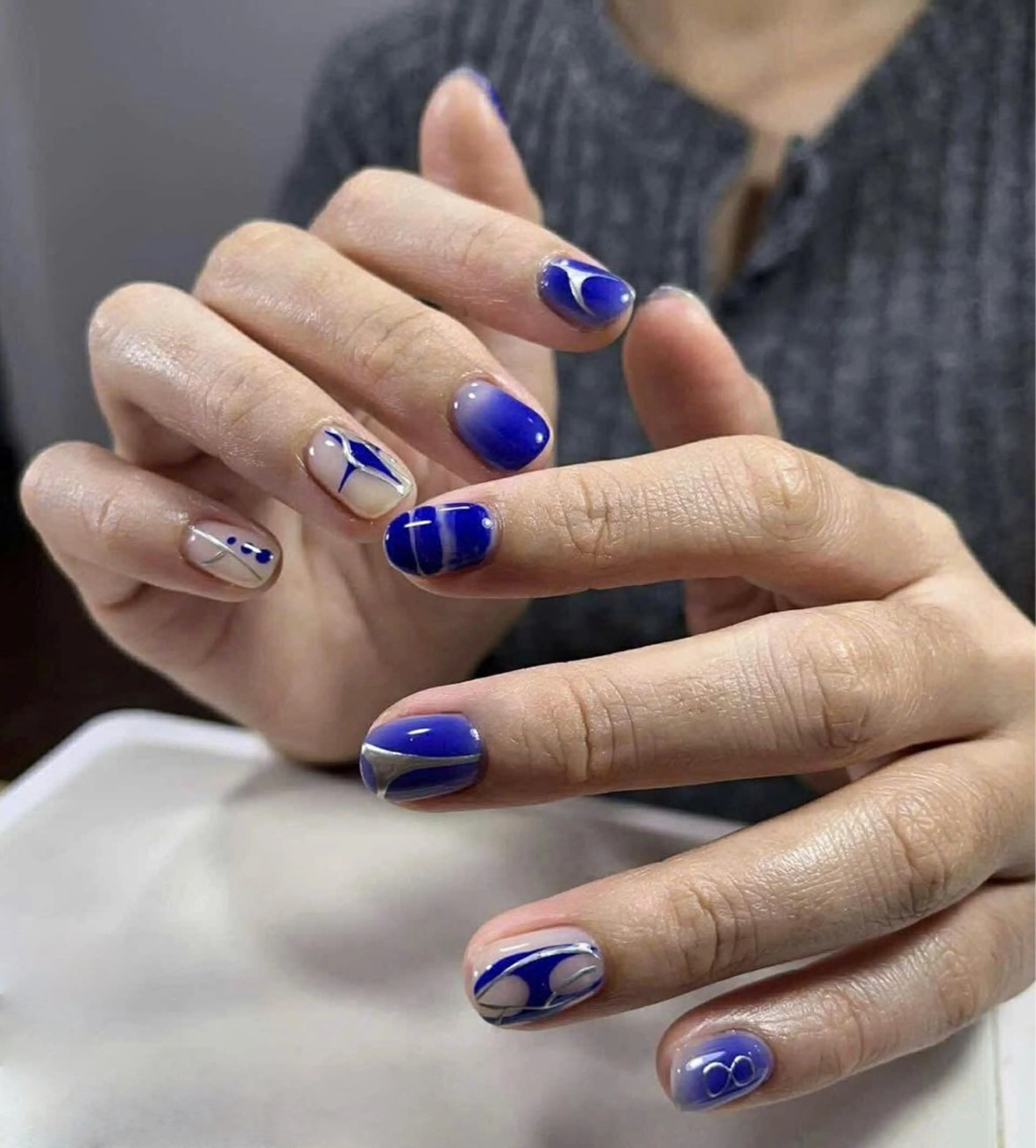 "モデル限定 価格」「自爪・」アートし放題(オフ別料金1000円)   "の写真