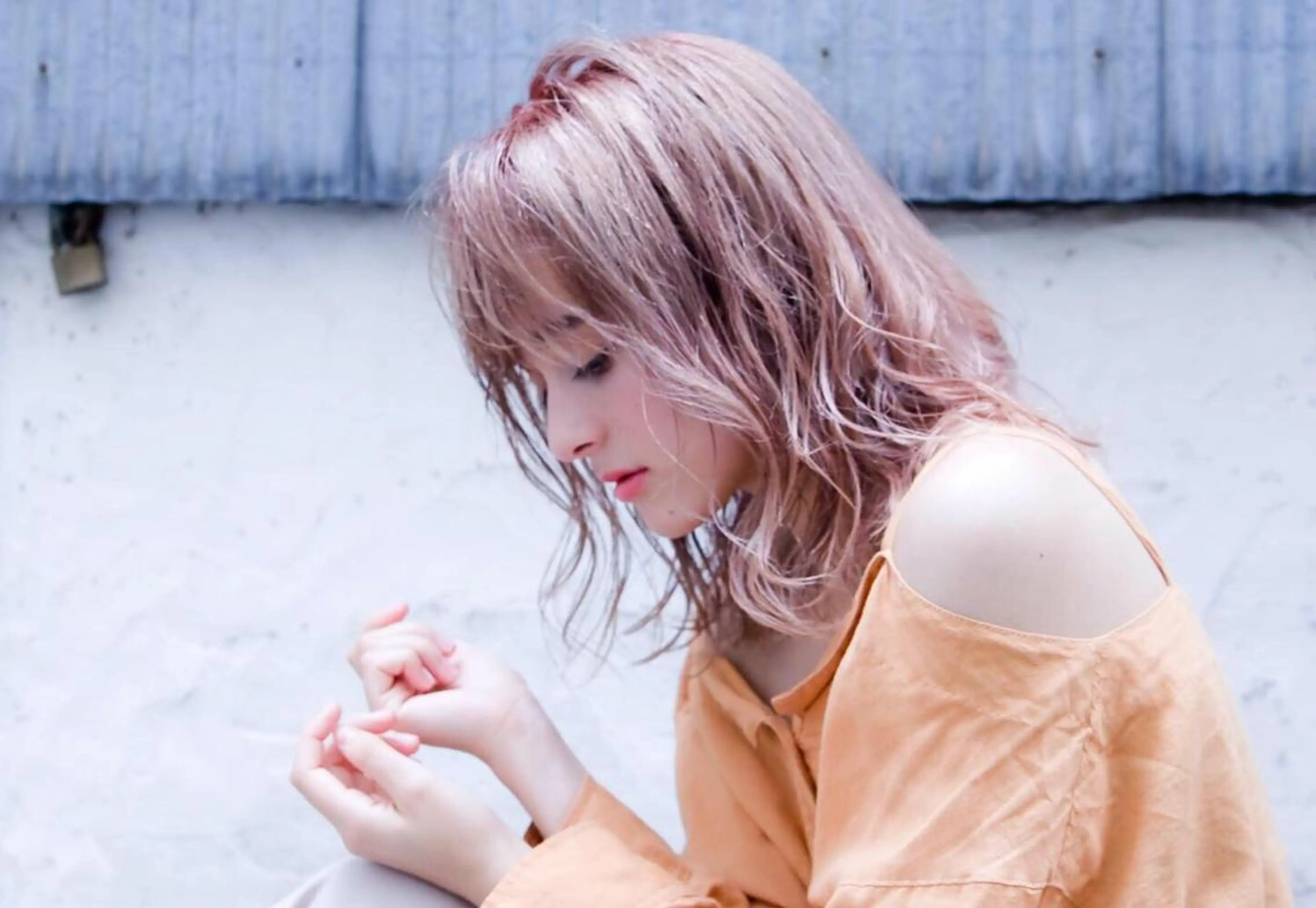 ミディアム カラー hao所属・西山 頌太のヘアスタイル