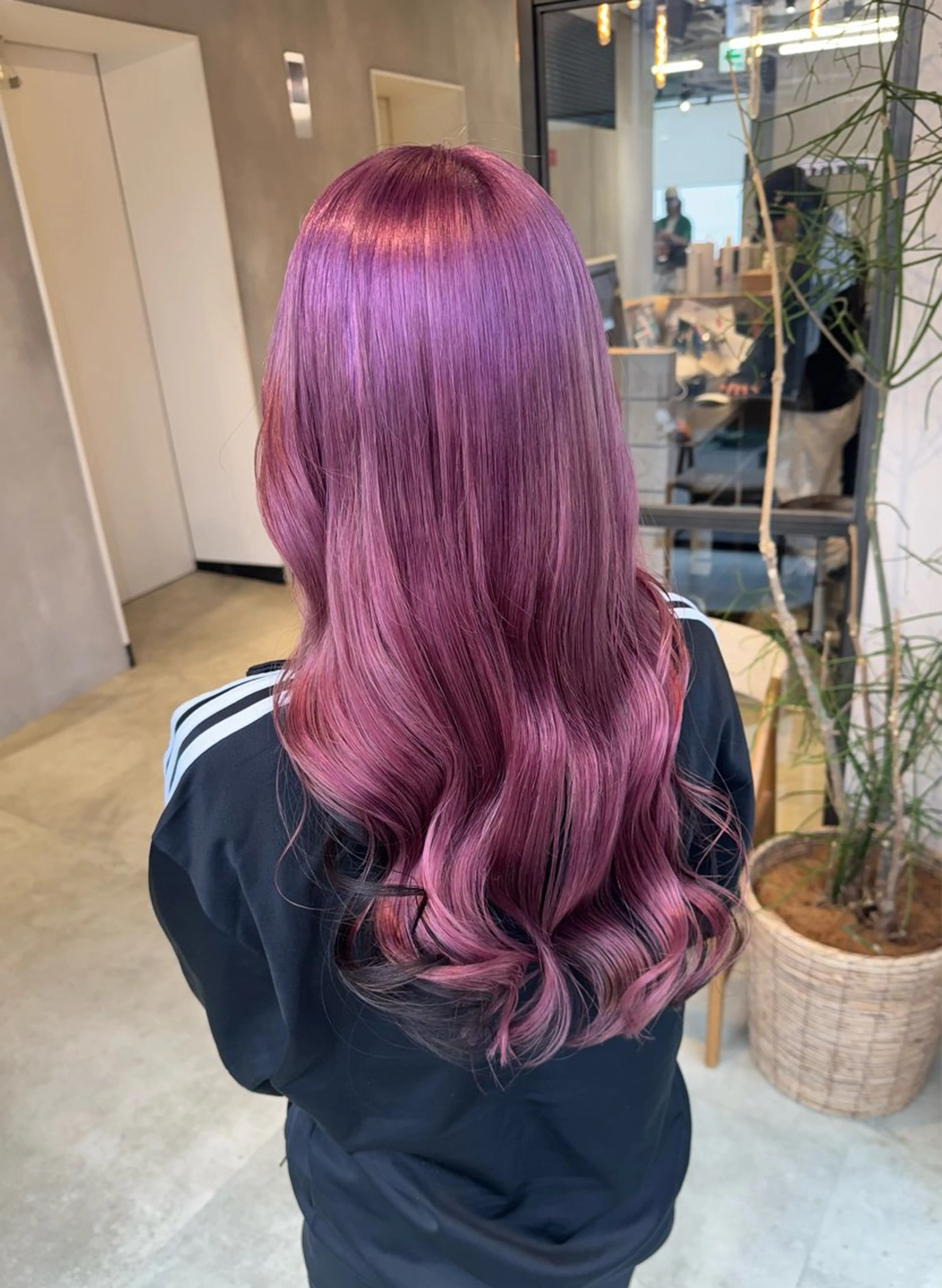 カラー ハイトーンカラー ピンクカラー カット ヘアカラー トリートメント 透明感カラー✨艶髪 制作🌱山根あゆみのヘアスタイル