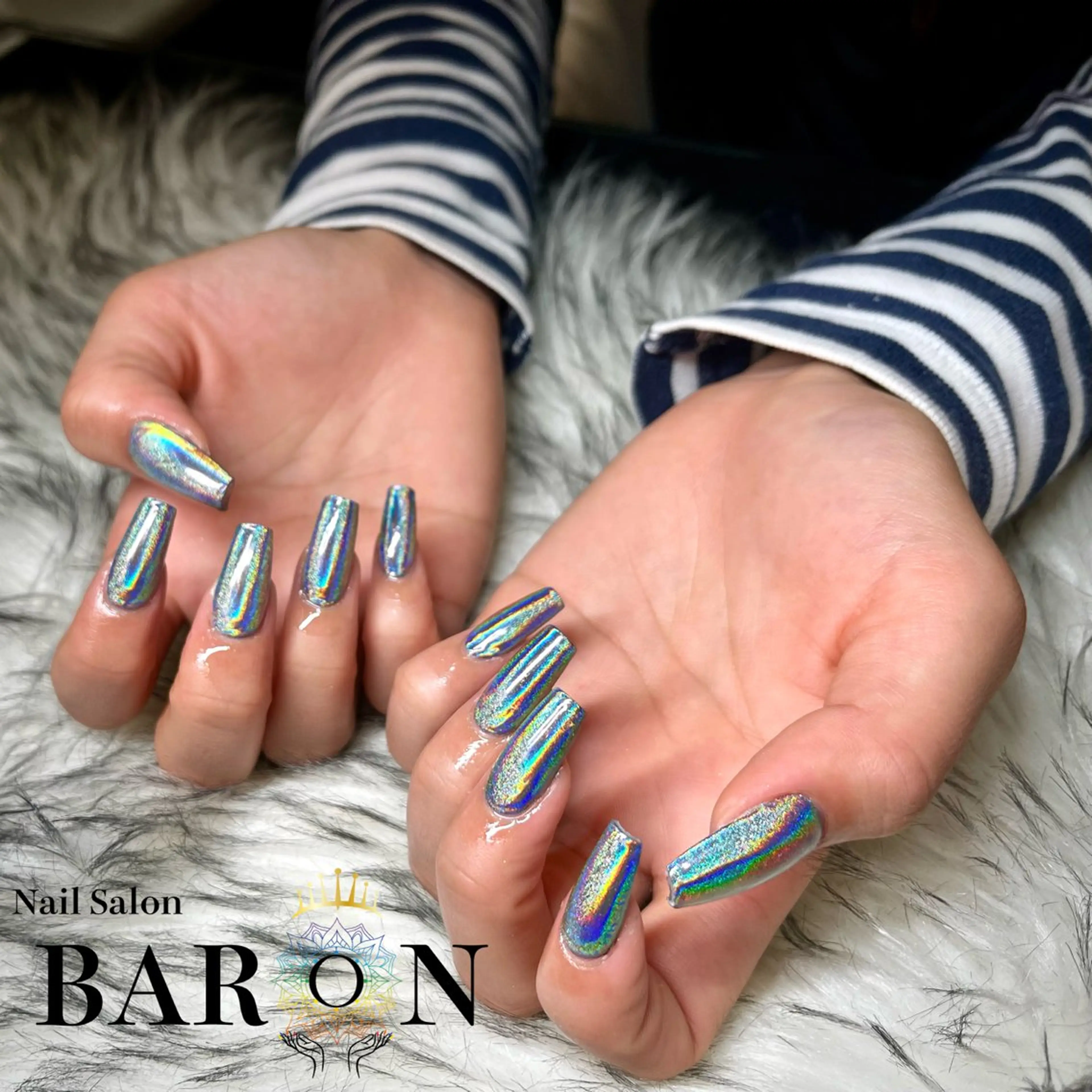 ネイル ハンドネイル ☆SAKI☆ BARON 店長のネイルデザイン