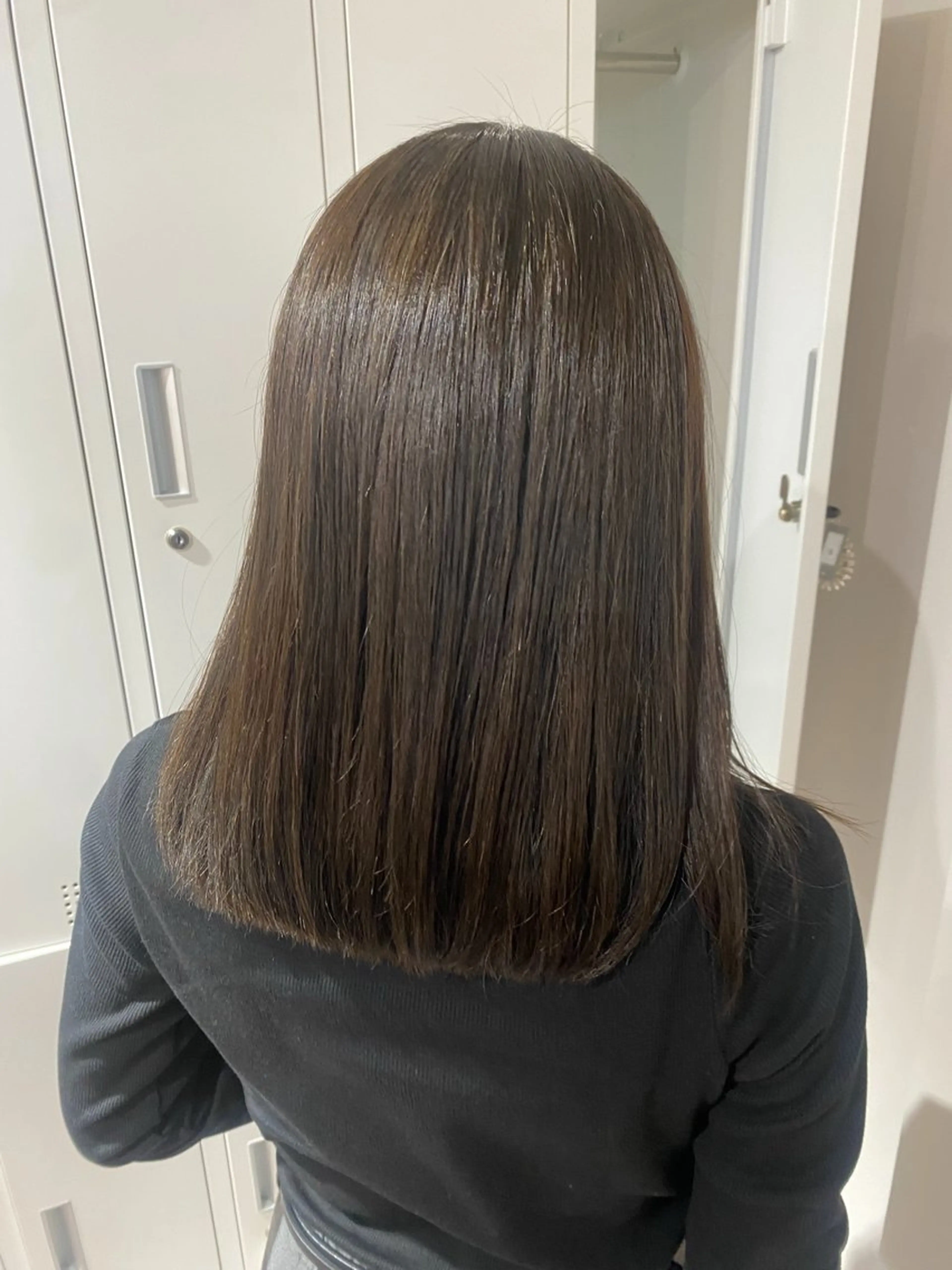 ミディアム カラー 🫧るみ/髪質改善/ 透明感カラー🫧のヘアスタイル