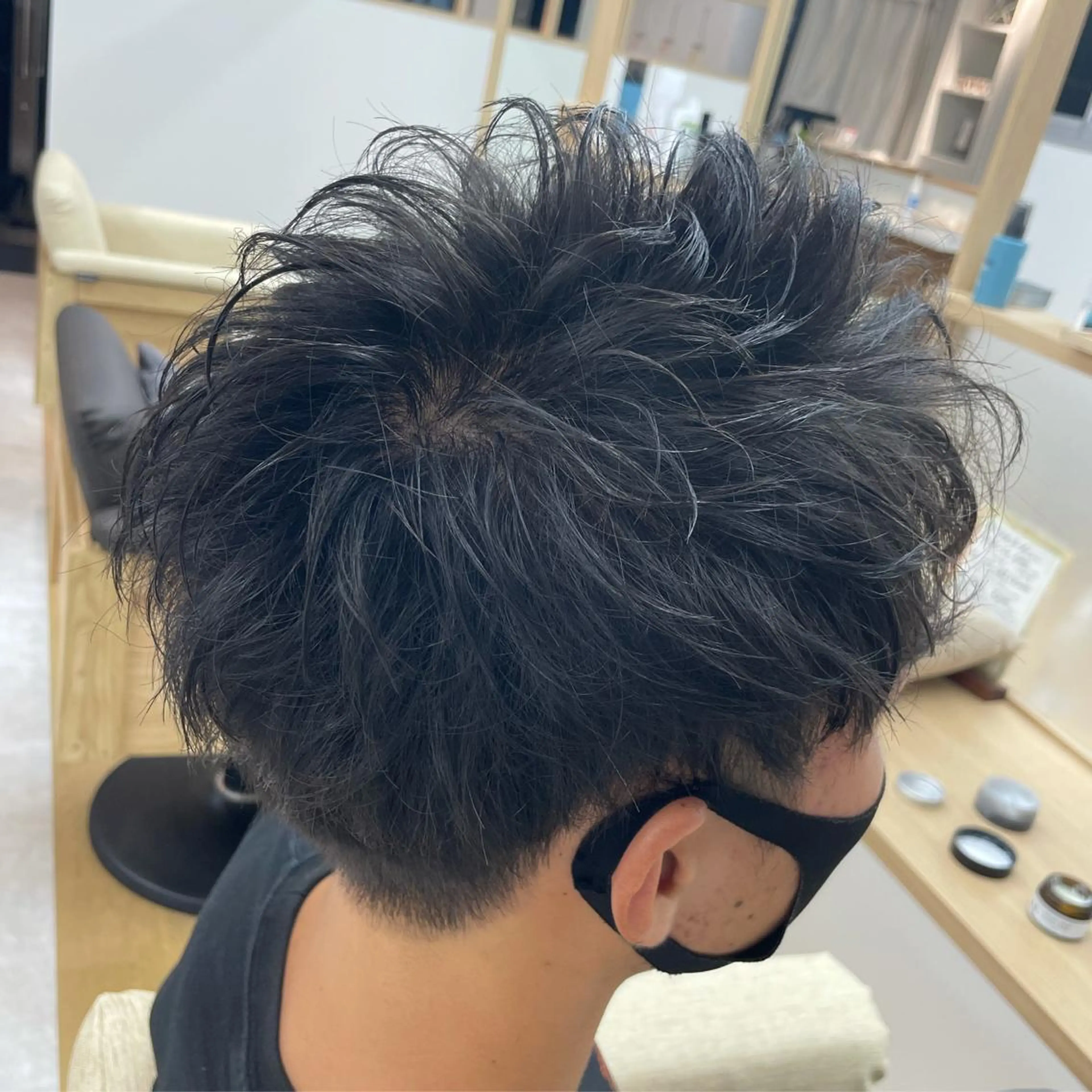 ショート メンズ アップバング トレンド透明感カラー 大貫 昂涼 🐹のヘアスタイル