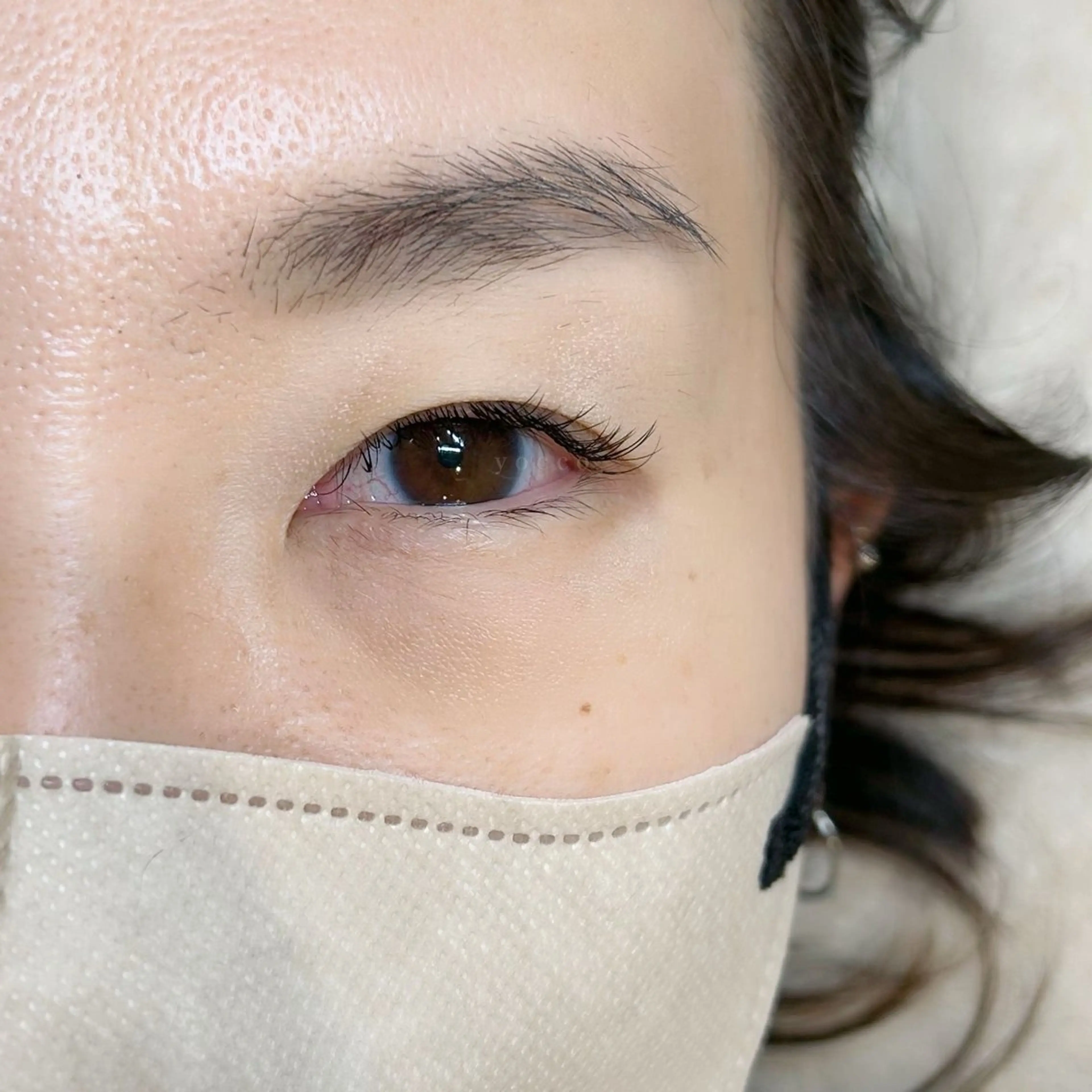 マツエク・マツパ フラットラッシュ Jカール eyetime所属・eyetime＊ 田中の眉毛・アイブロウイメージ