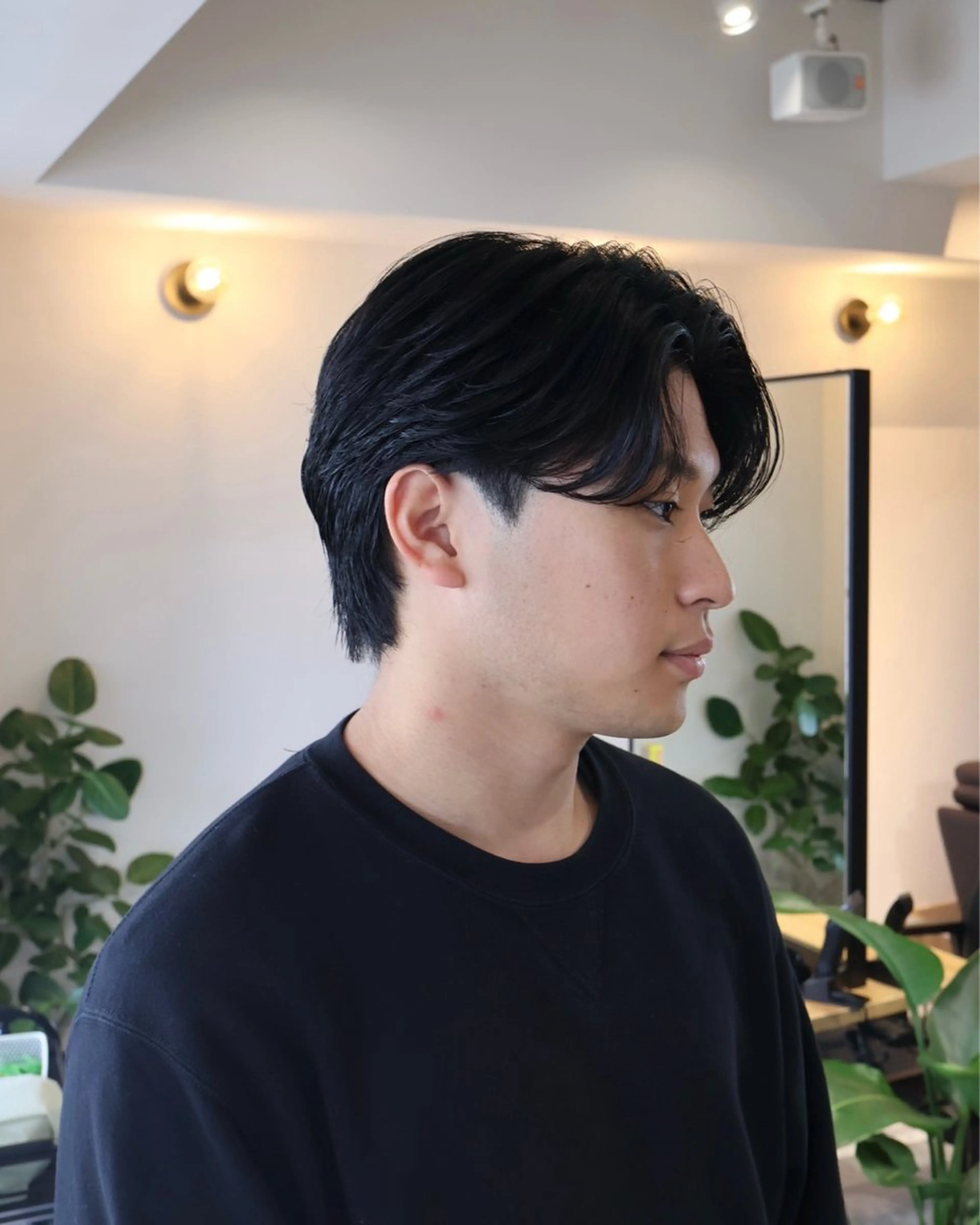 パーマ メンズ カット パーマ 心櫻/メンズパーマ/ ニュアンス/フェザーのヘアスタイル