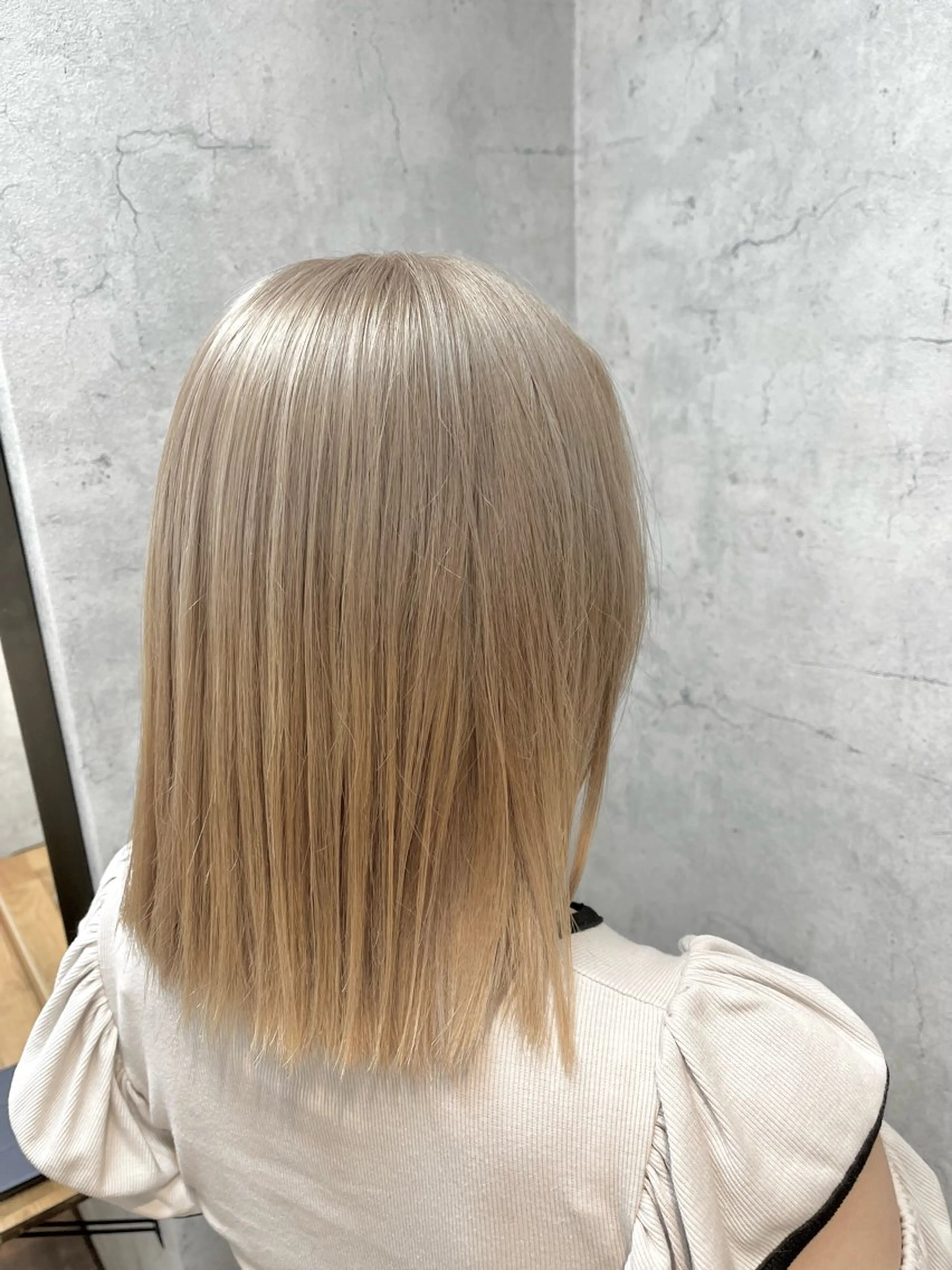 ミディアム カラー インナーカラー 松井 敬太郎のヘアスタイル