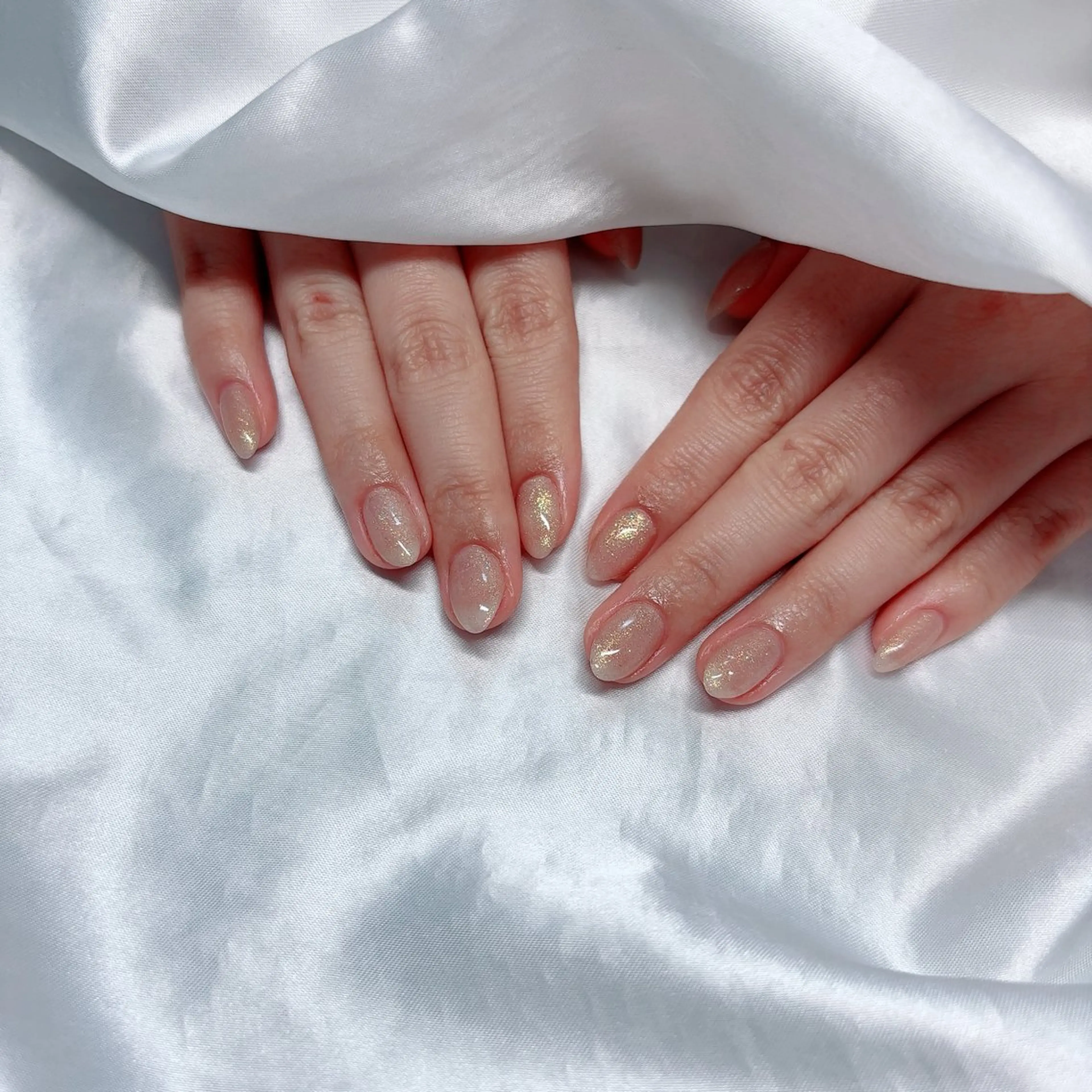 ネイル ラメ(グリッター) ワンカラーネイル 京橋/ Lance nail Minaのネイルデザイン