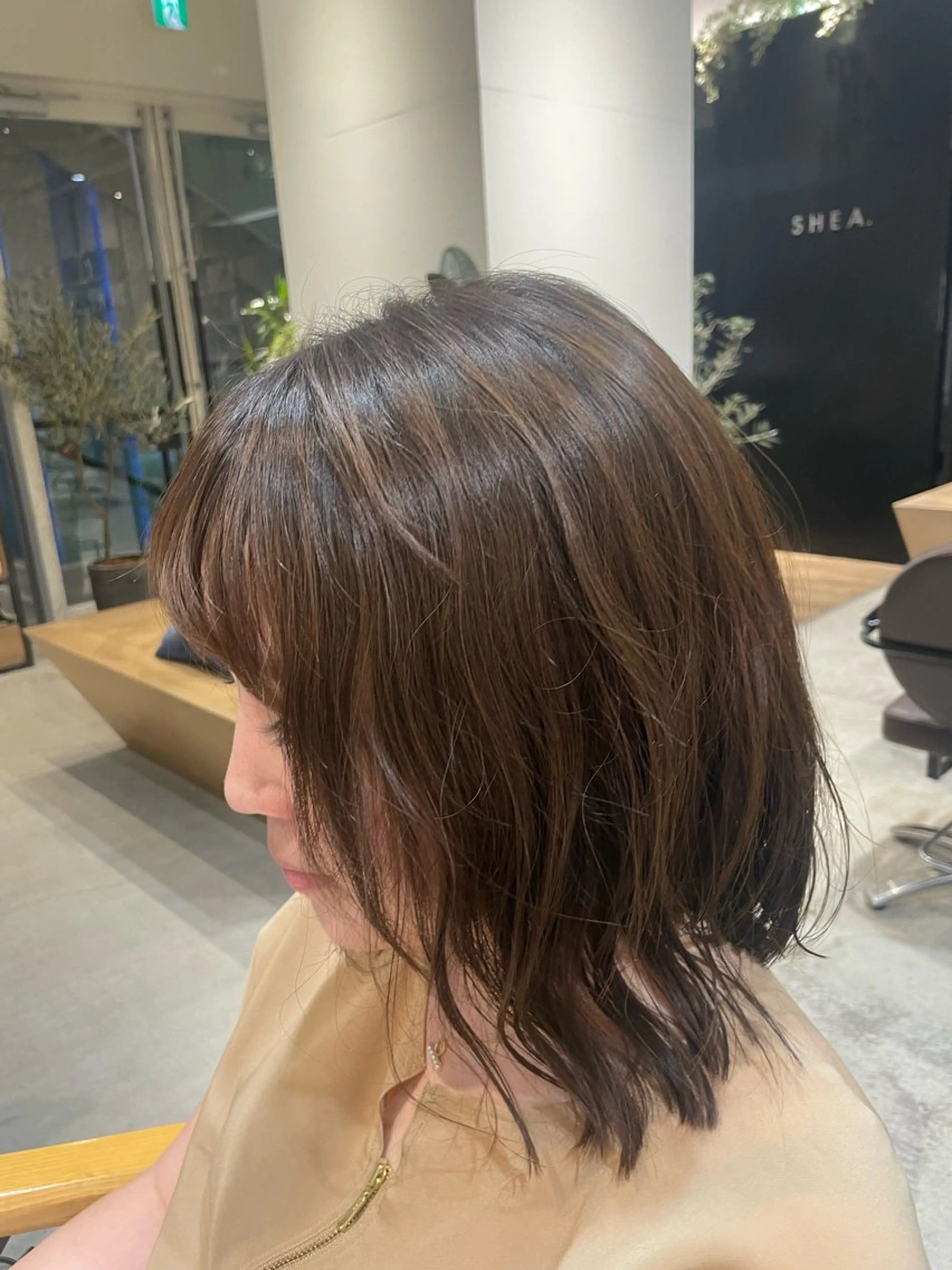セミロング ヘアアレンジ 顔まわりレイヤー レイヤーカット カット トリートメント ヘッドスパ ヘアセット SHEA.学芸大学所属・一箭 恵梧/ロングヘアのヘアスタイル