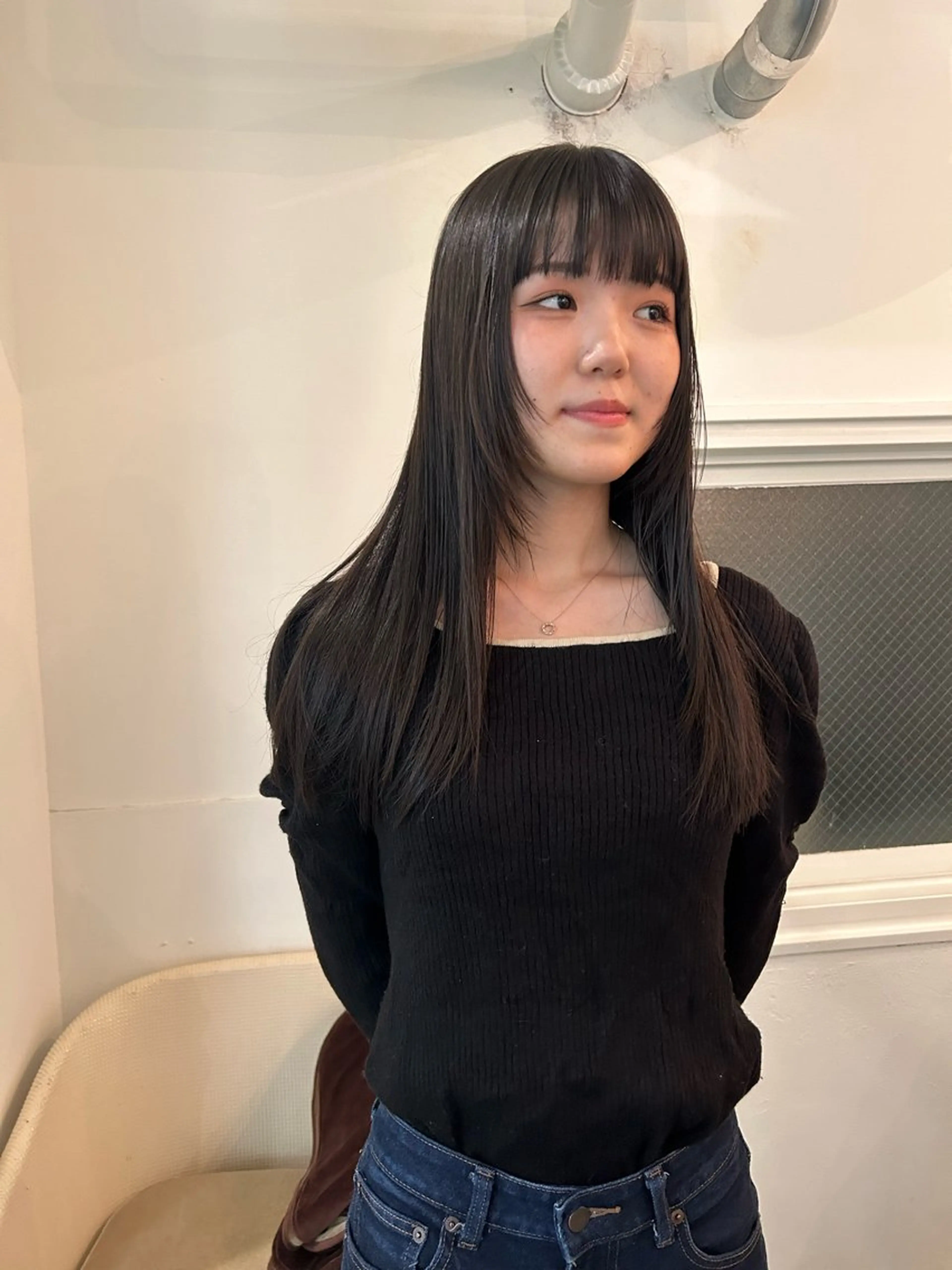 ロング 原 瑞希のヘアスタイル