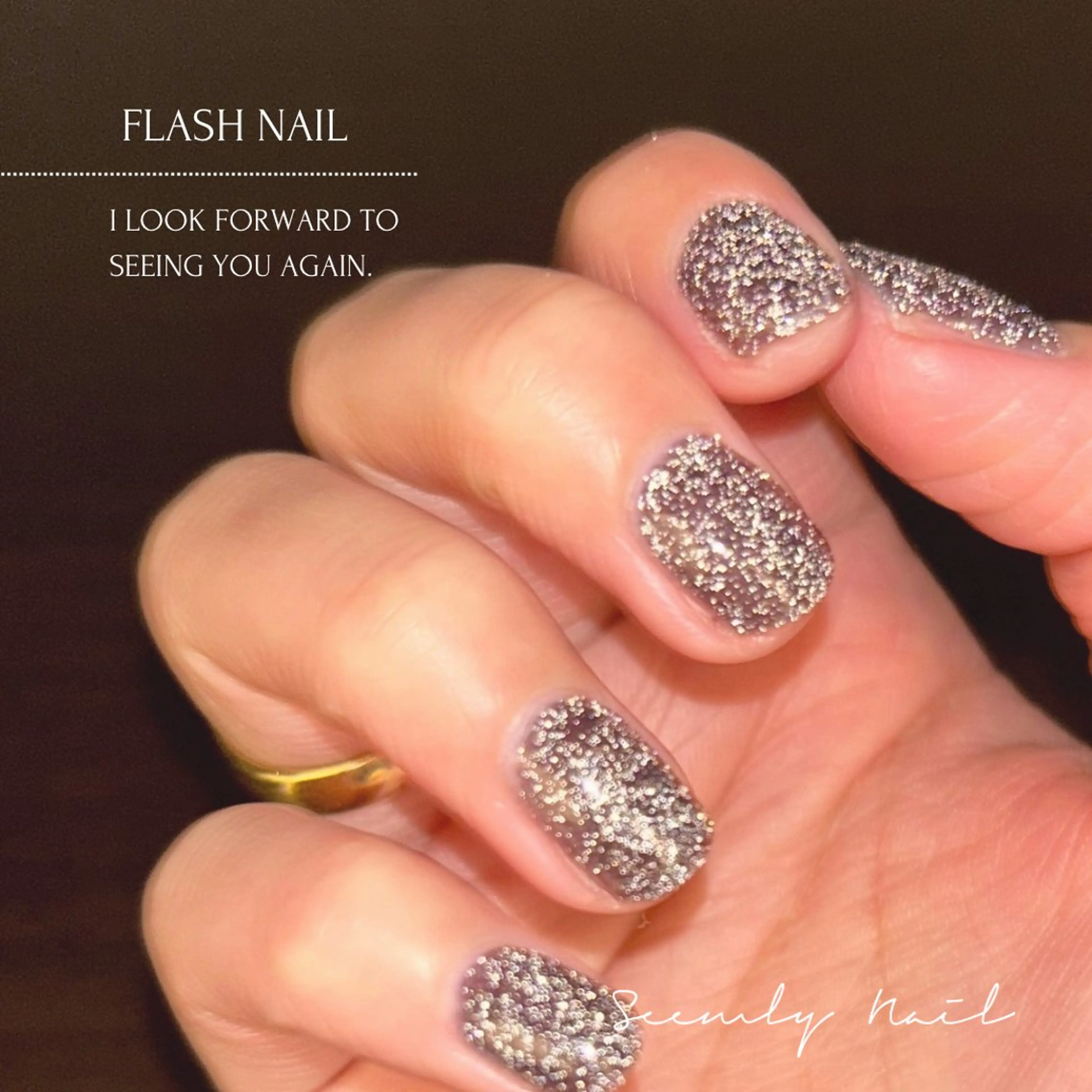 ネイル フラッシュネイル ジェルネイル マグネットネイル パラジェル 冬ネイル ハンドネイル Seemly 千田町店所属・フラワーパラジェル 🌸シームリーエミのネイルデザイン