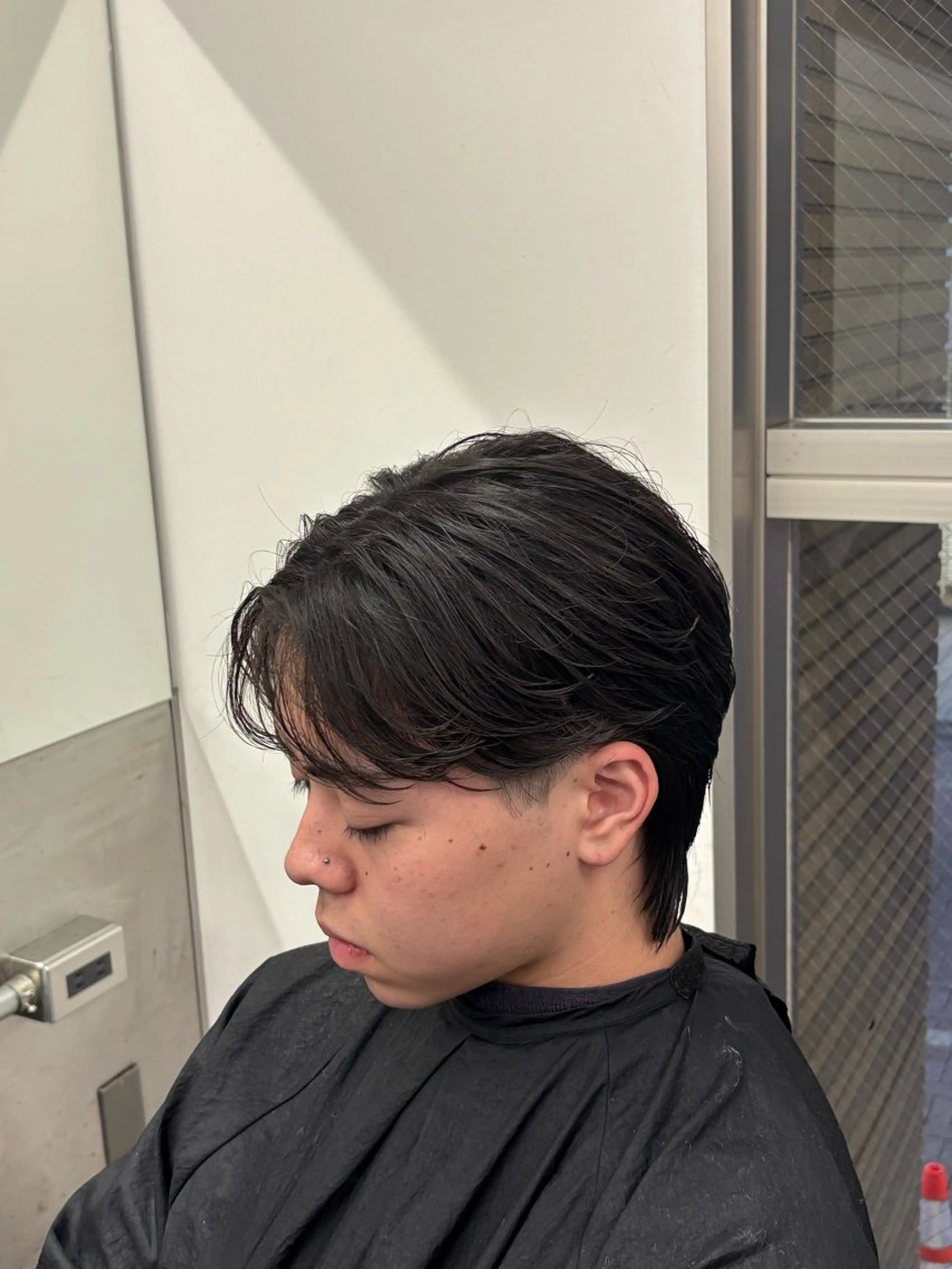 パーマ メンズ渋谷 北斗のヘアスタイル