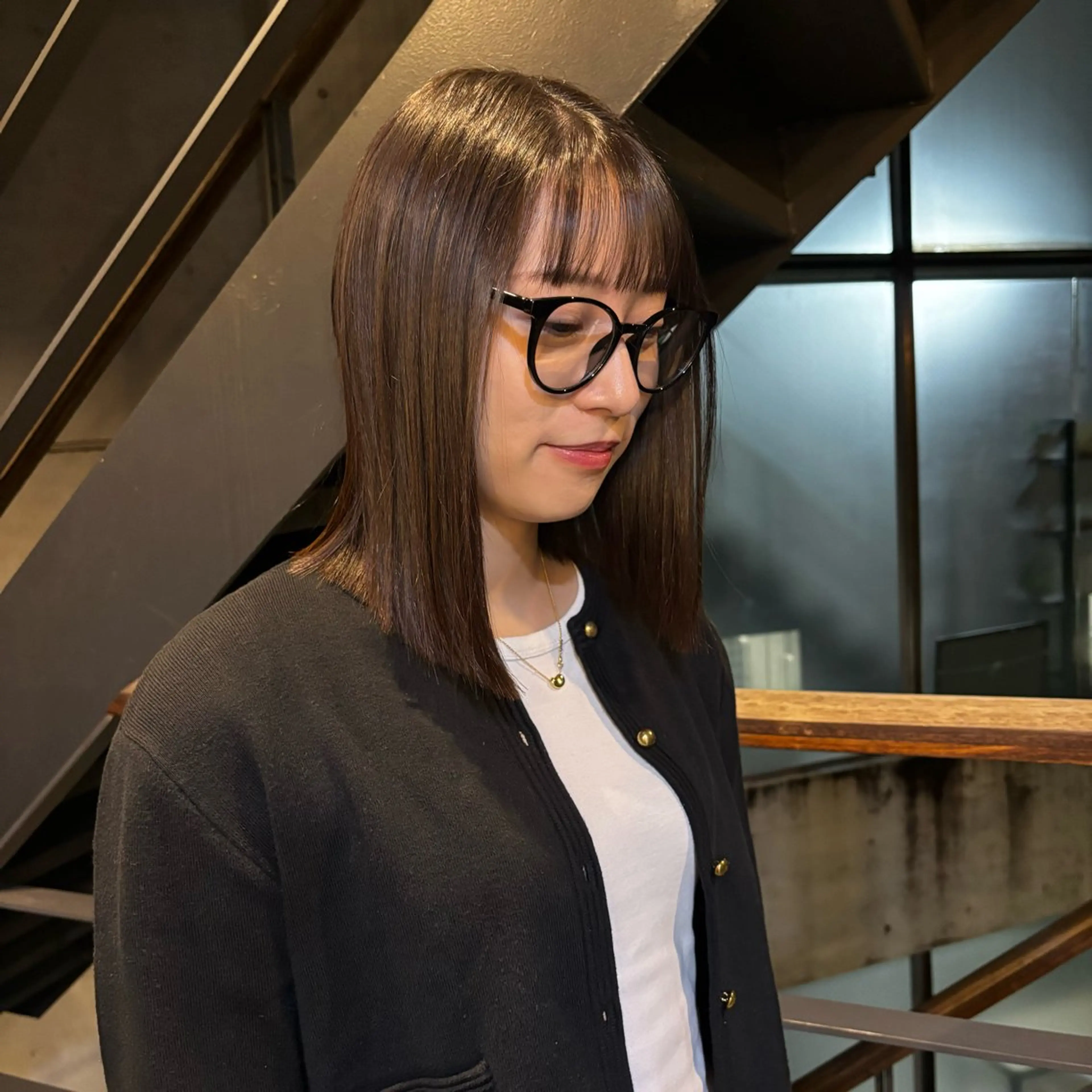 ミディアム 韓国スタイル Akiraのヘアスタイル