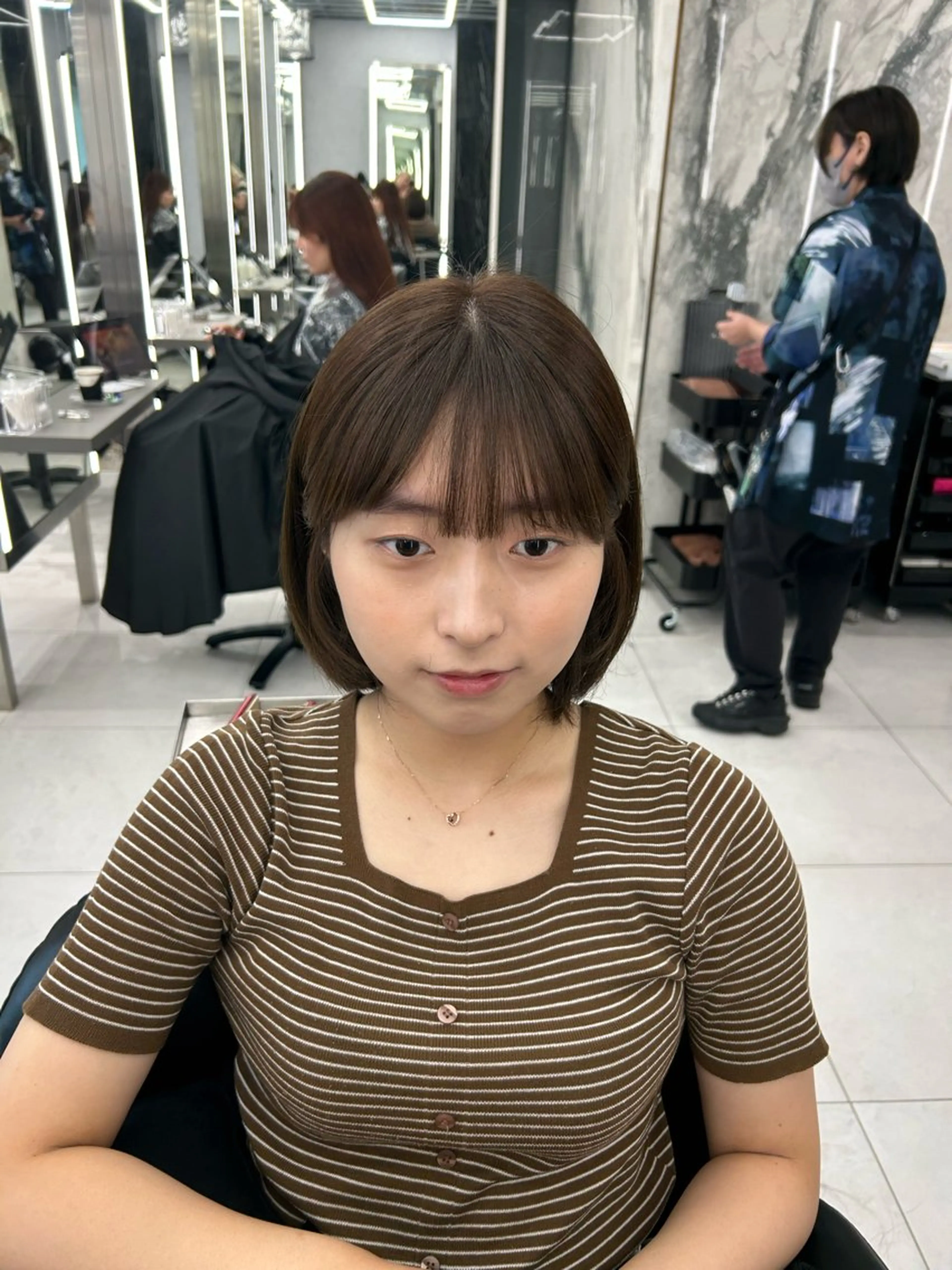 ショート 韓国ヘア AYUMIのヘアスタイル