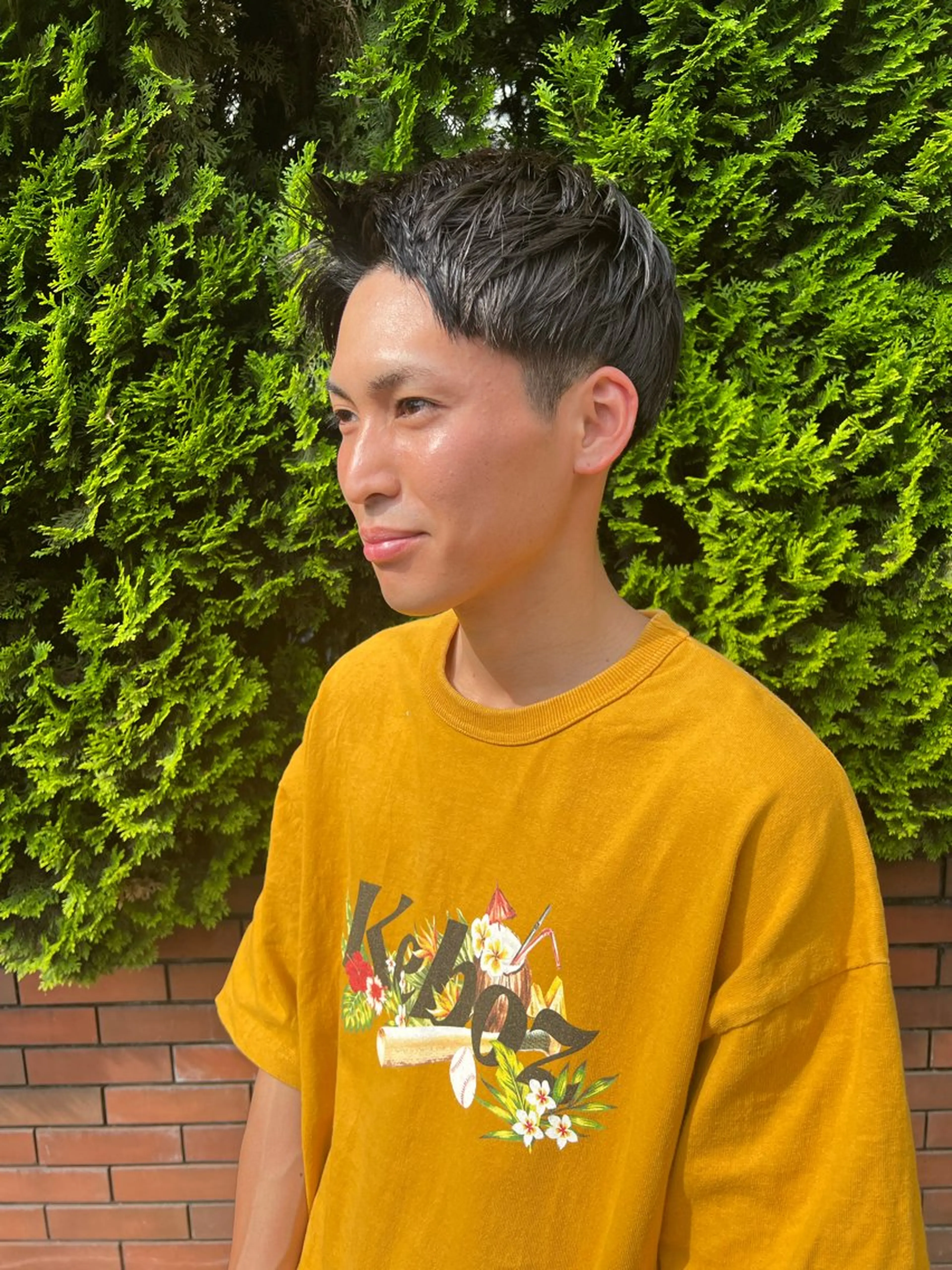 ミディアム パーマ メンズ ミディアムパーマ メンズパーマ ニュアンスパーマ カット パーマ je suis heureuse所属・ハイライトカラー 🌀ゆい❣️のヘアスタイル