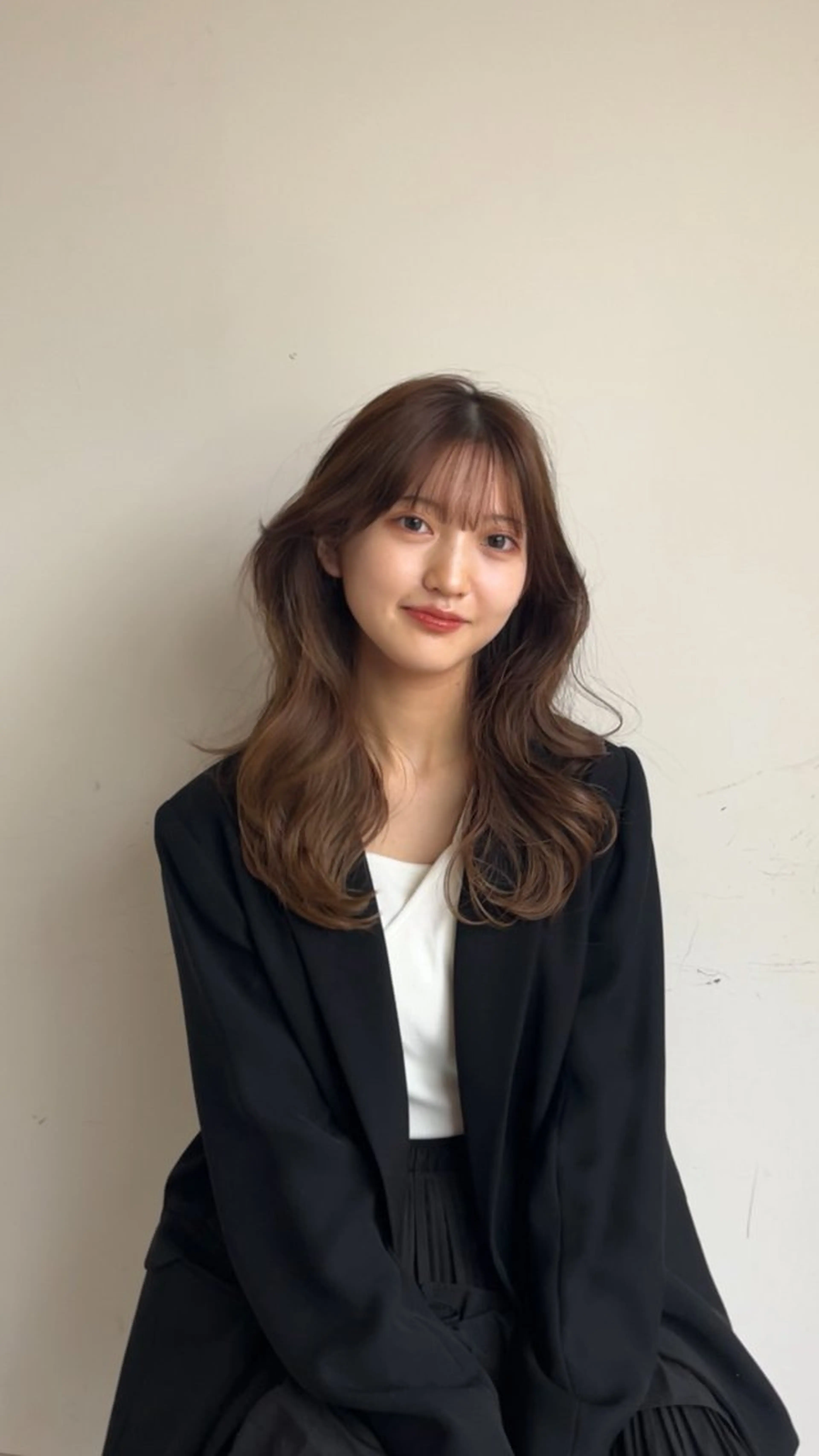 ロング 韓国風ヘア レイヤーカット oggi西新所属・矯正/ショート /西新/ゆいのヘアスタイル