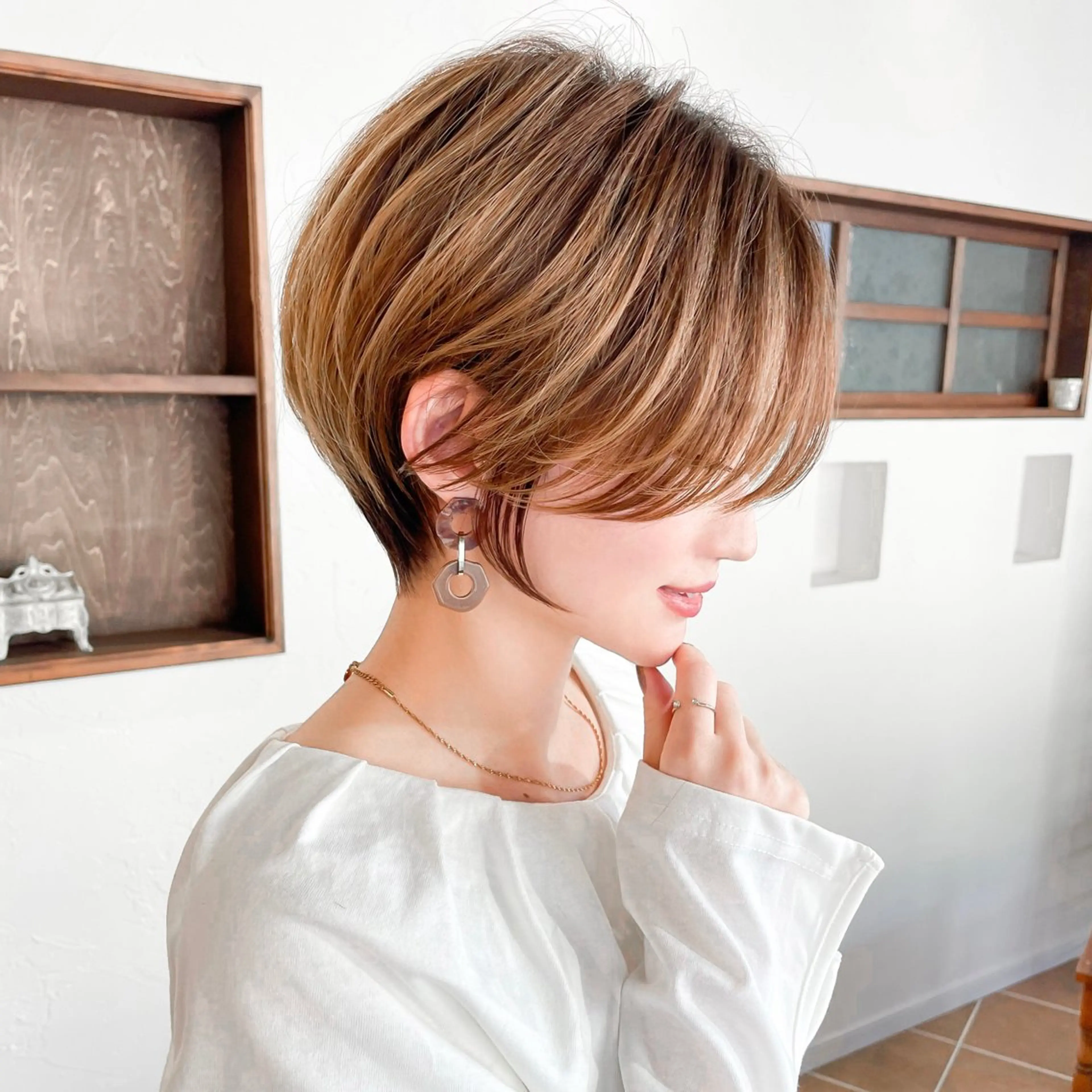 カット+カラー(メンズ不可)の写真