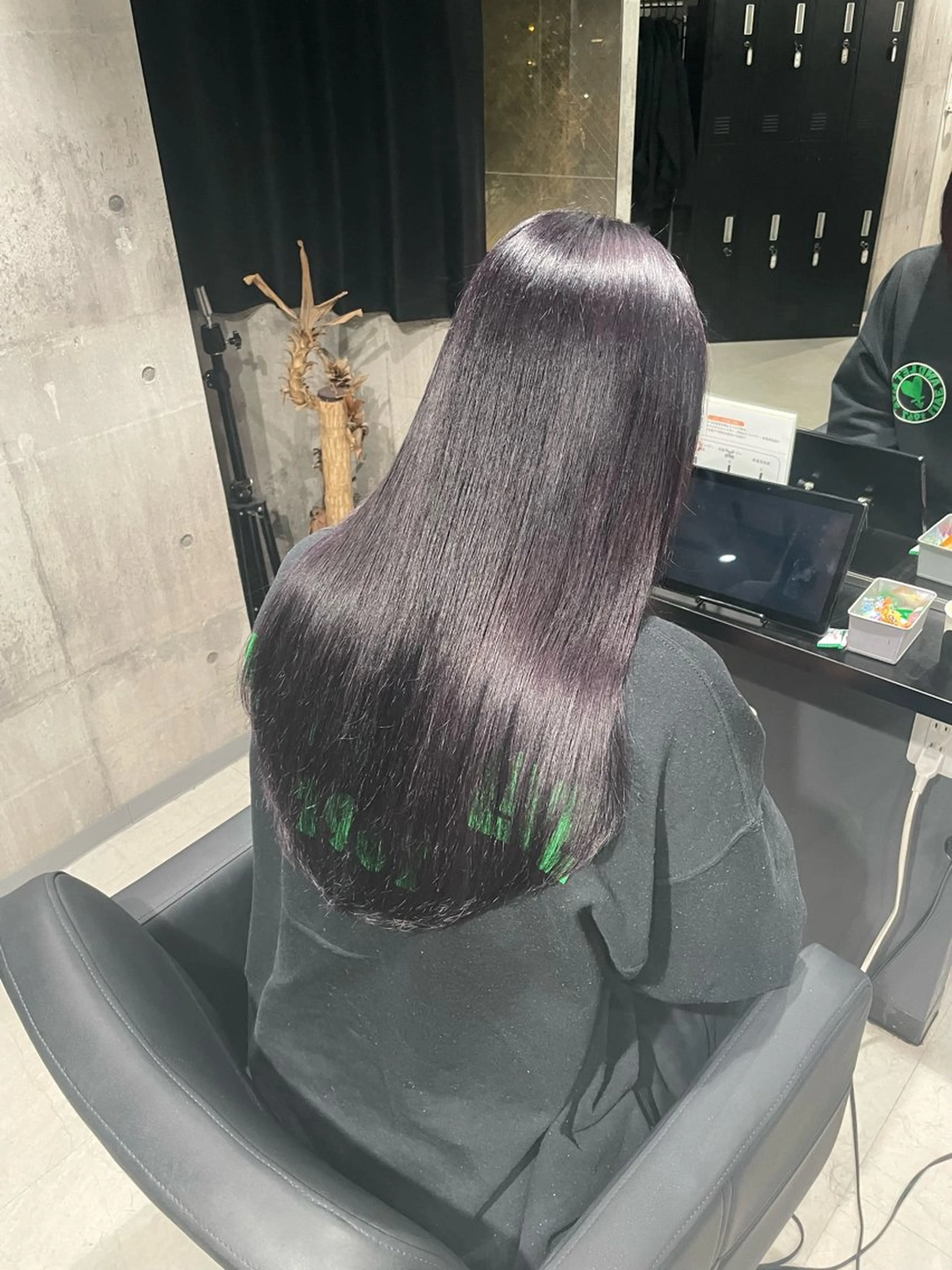 ロング カラー ラベンダーカラー カット ヘアカラー トリートメント 髪質改善/艶カラー Hiroakiのヘアスタイル