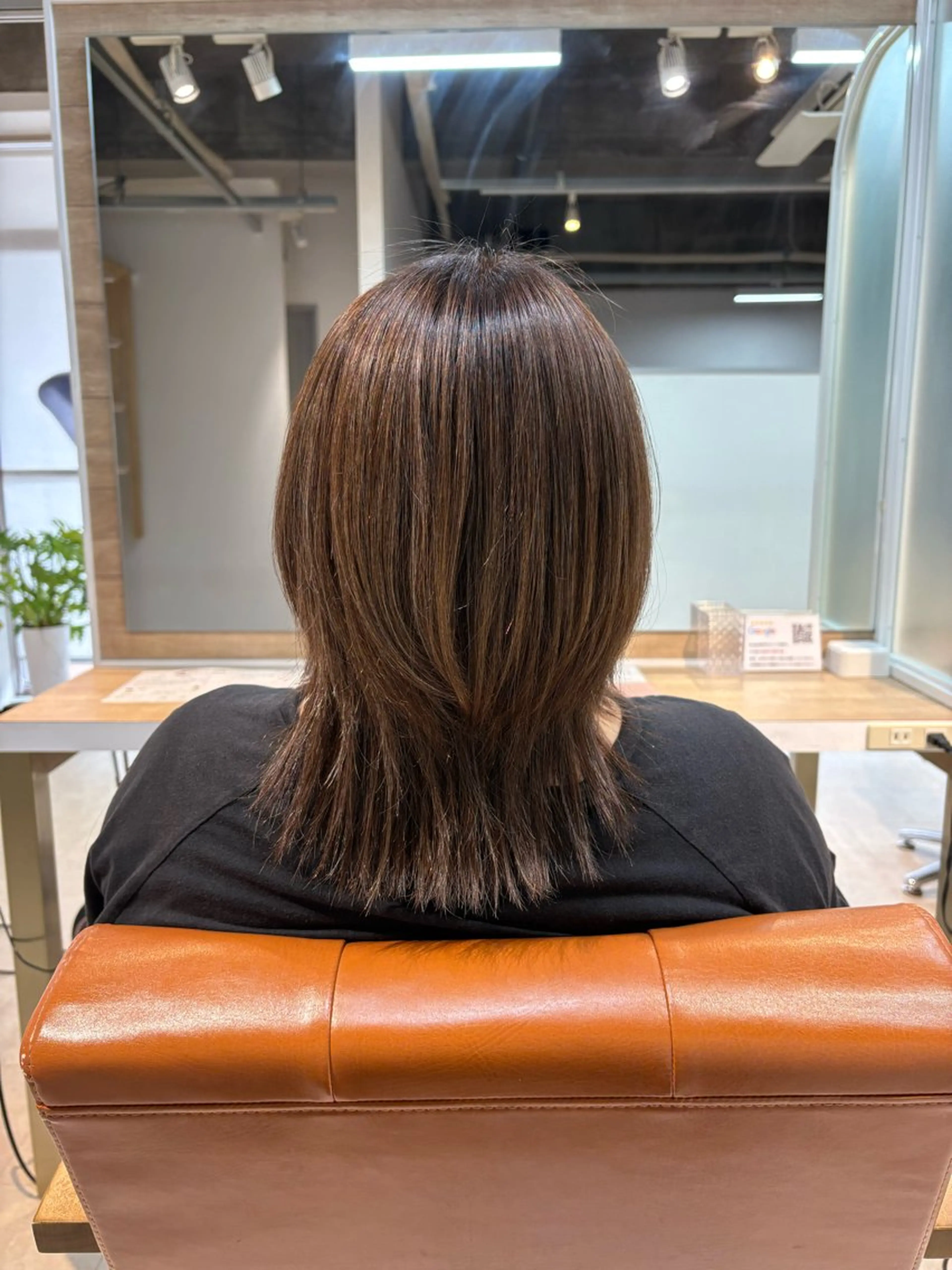 ミディアム 下畑 希美/ SOUPLE.のヘアスタイル
