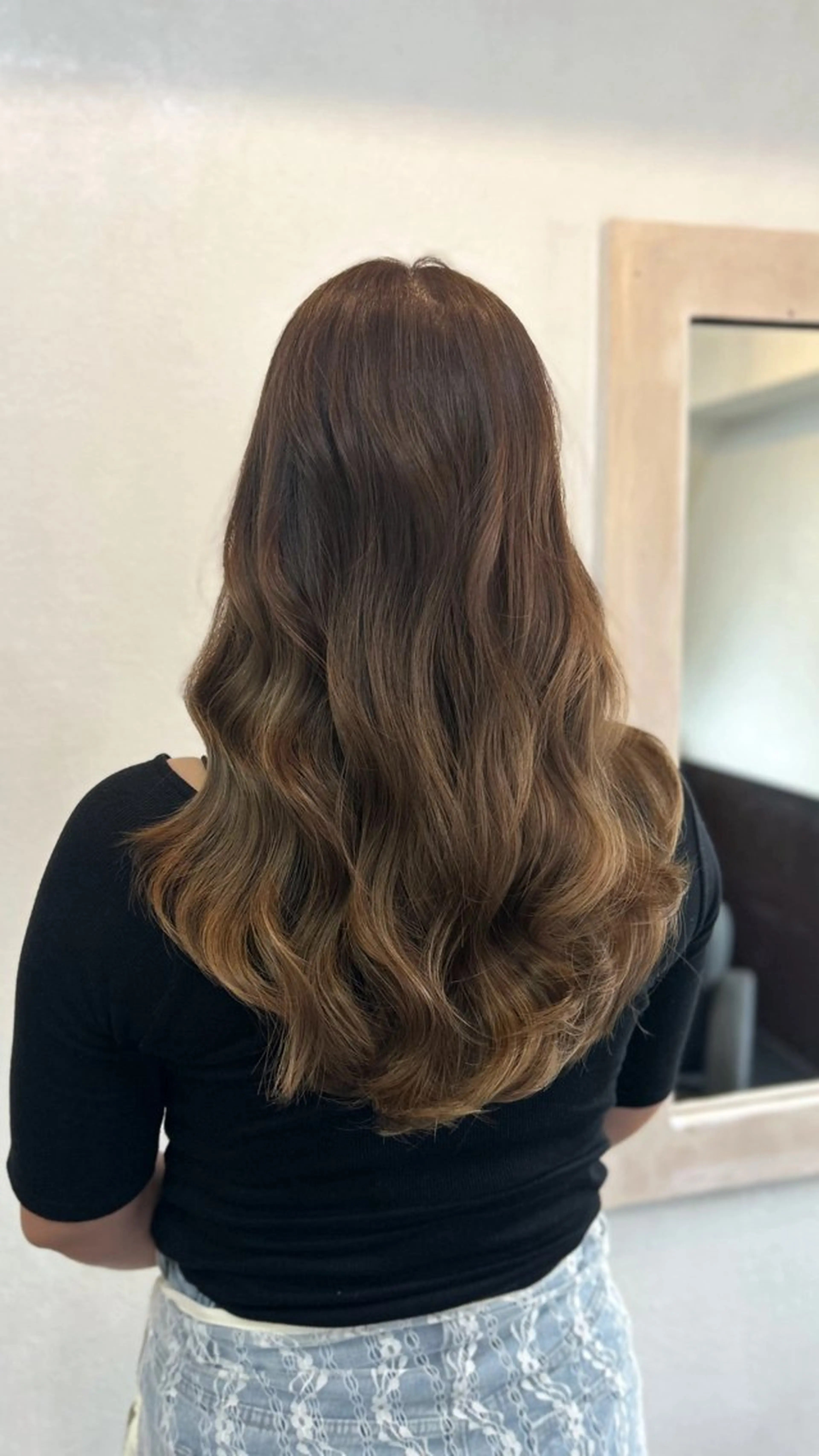 ロング カラー hair salon mtm所属・🕊mtm🫧梅田/ 定額制/透明感/艶髪のヘアスタイル