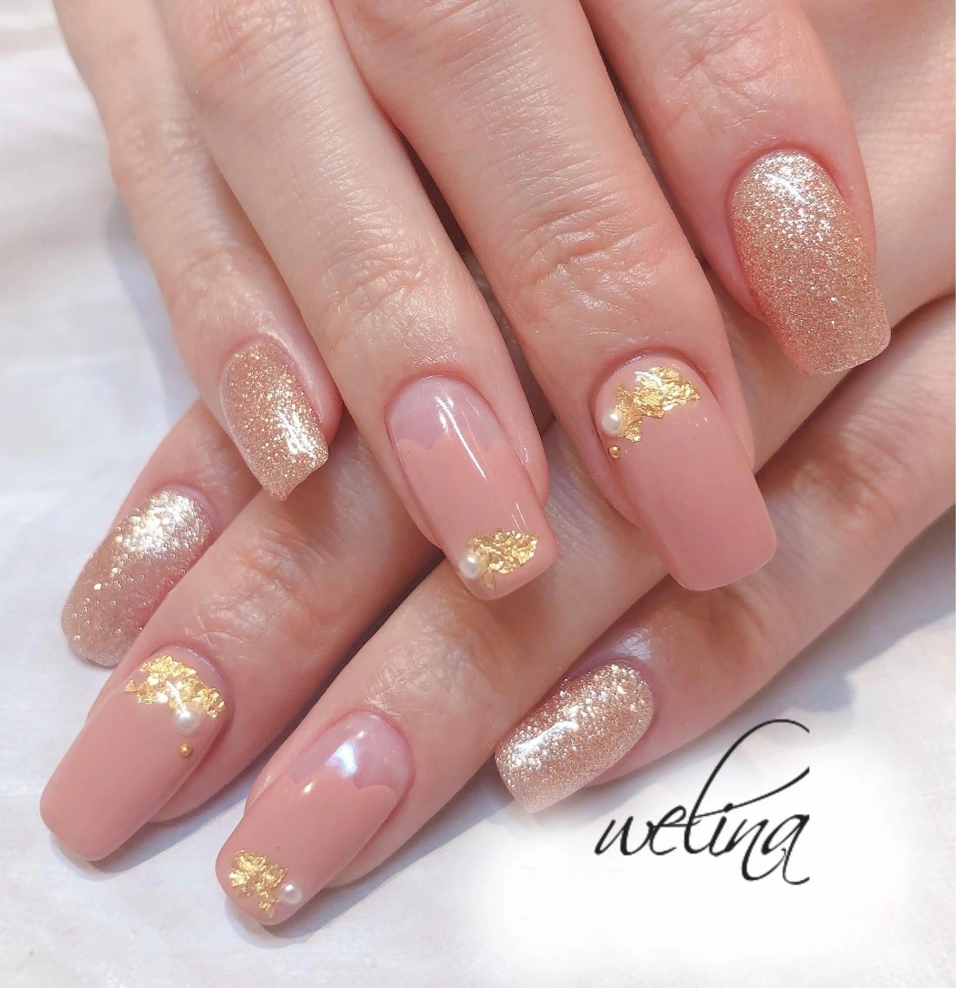 セミロング ハンドネイル WELINA nail salonのエステ・リラクイメージ