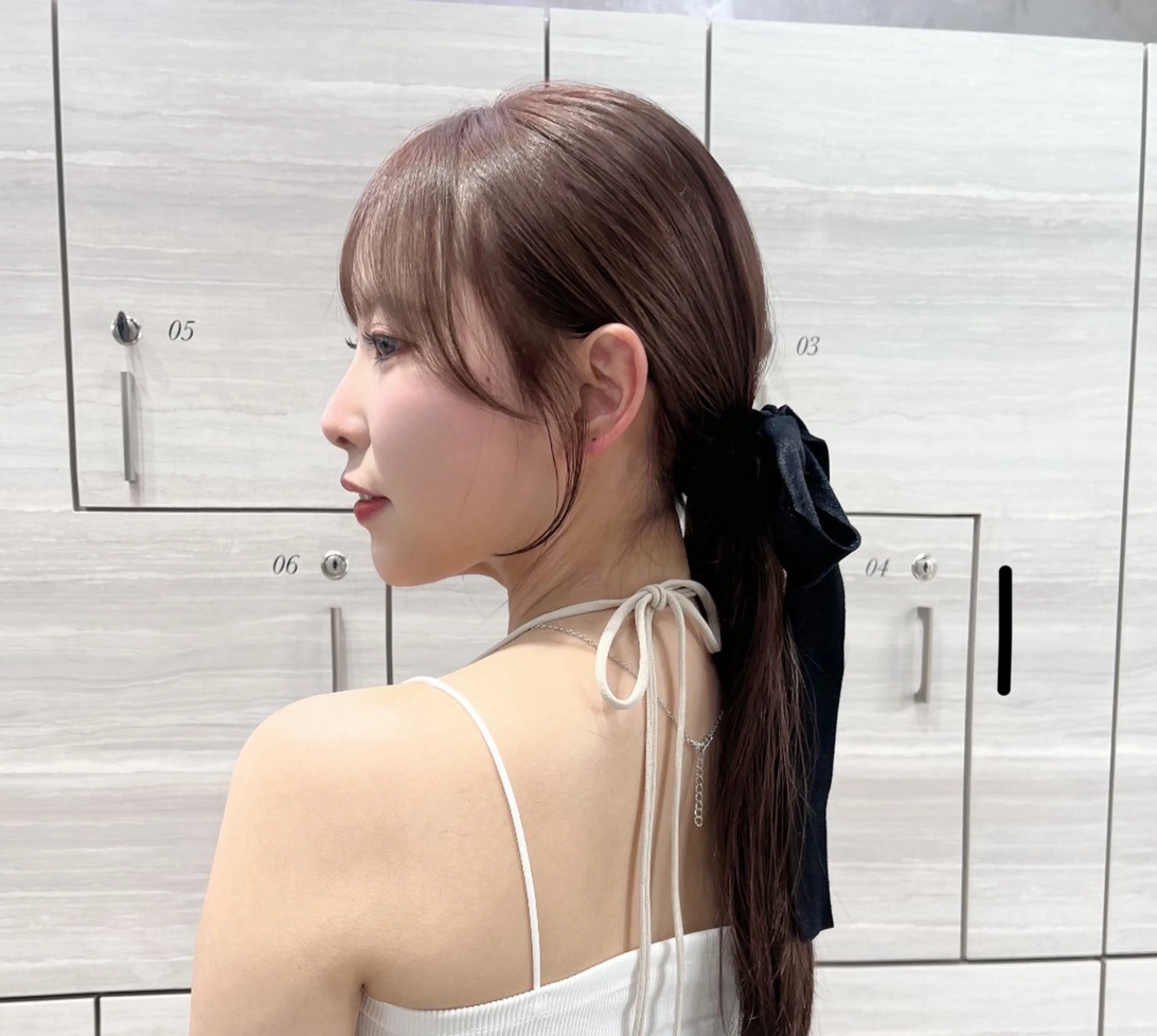 ロング カラー the path ナツミのヘアスタイル