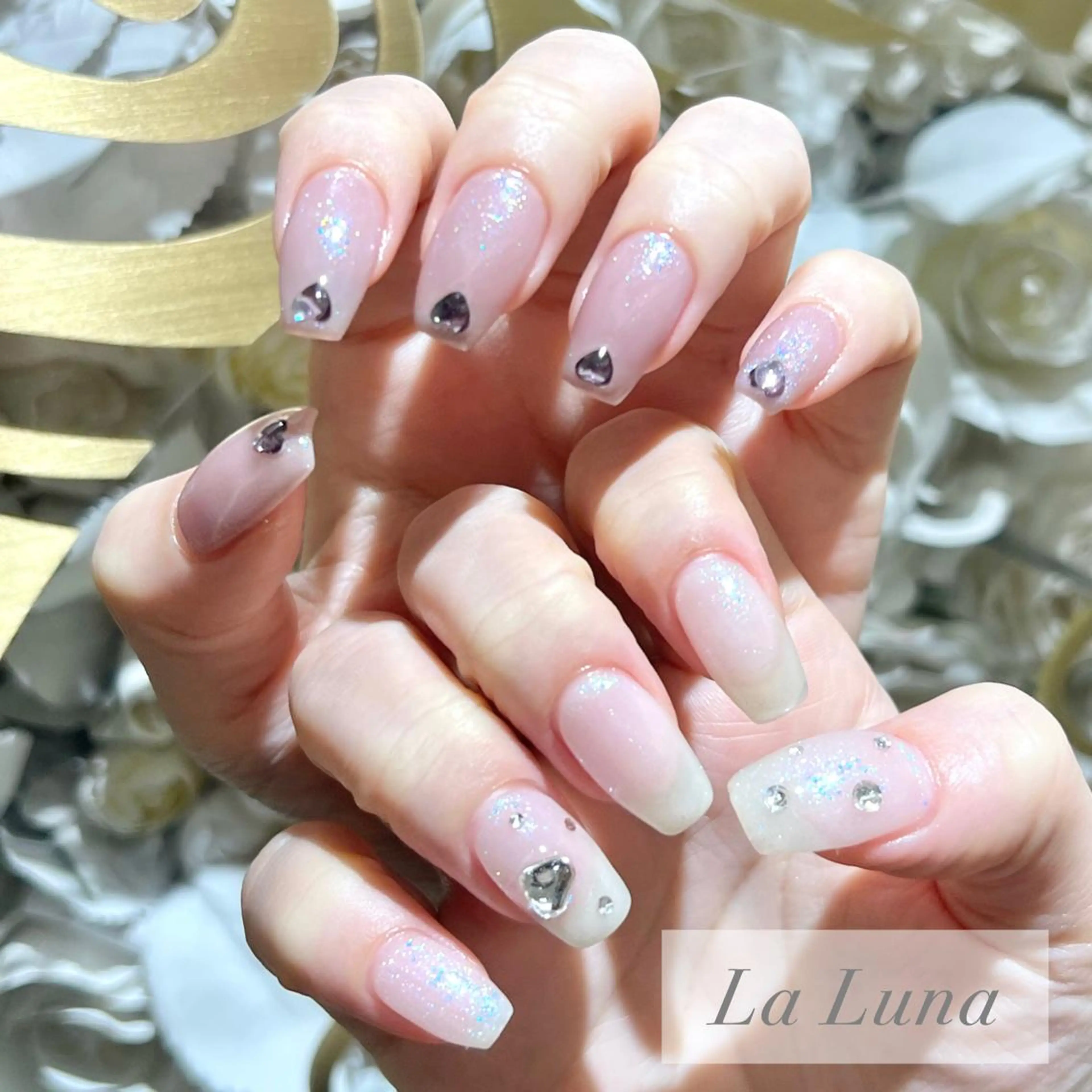ネイル ハンドネイル ＬａＬｕｎａ🌙 natsukiのネイルデザイン