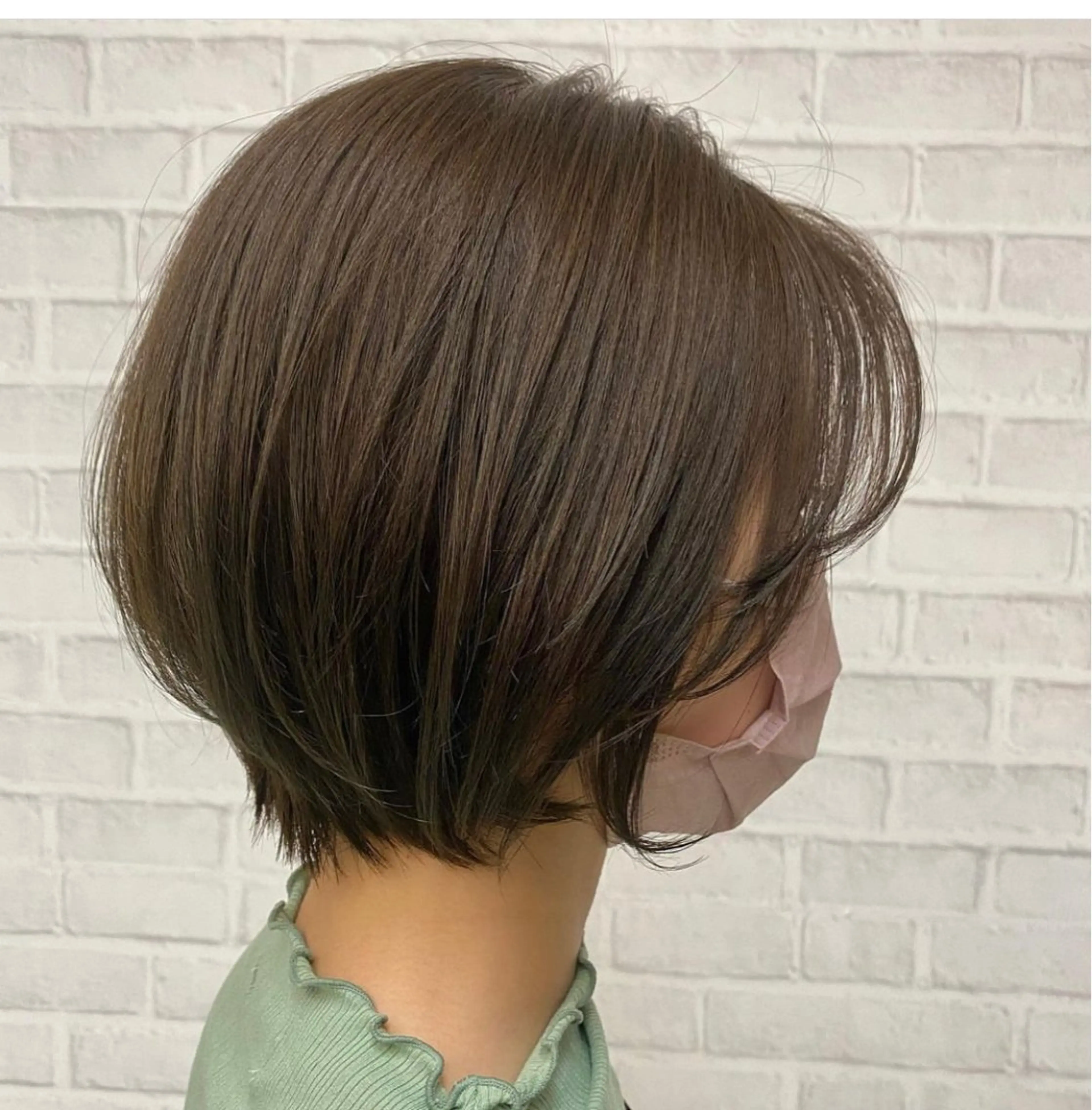 ショート くびれヘア ショートヘア カット MignonS阪神西宮店所属・多田 まりやのヘアスタイル