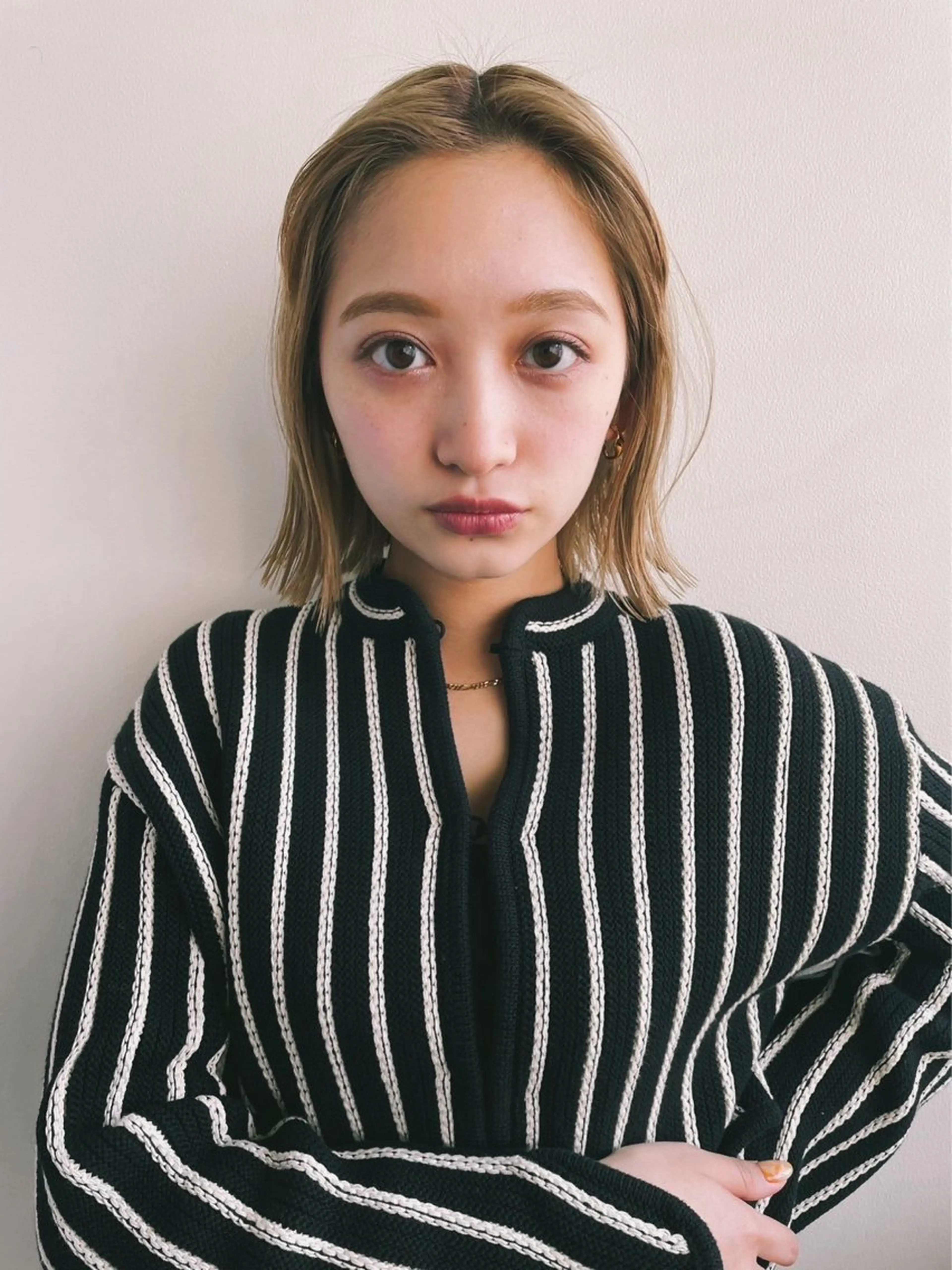 ショート カラー ボブ カット ヘアカラー オリーブカラー🫒 透明感カラーMAOのヘアスタイル