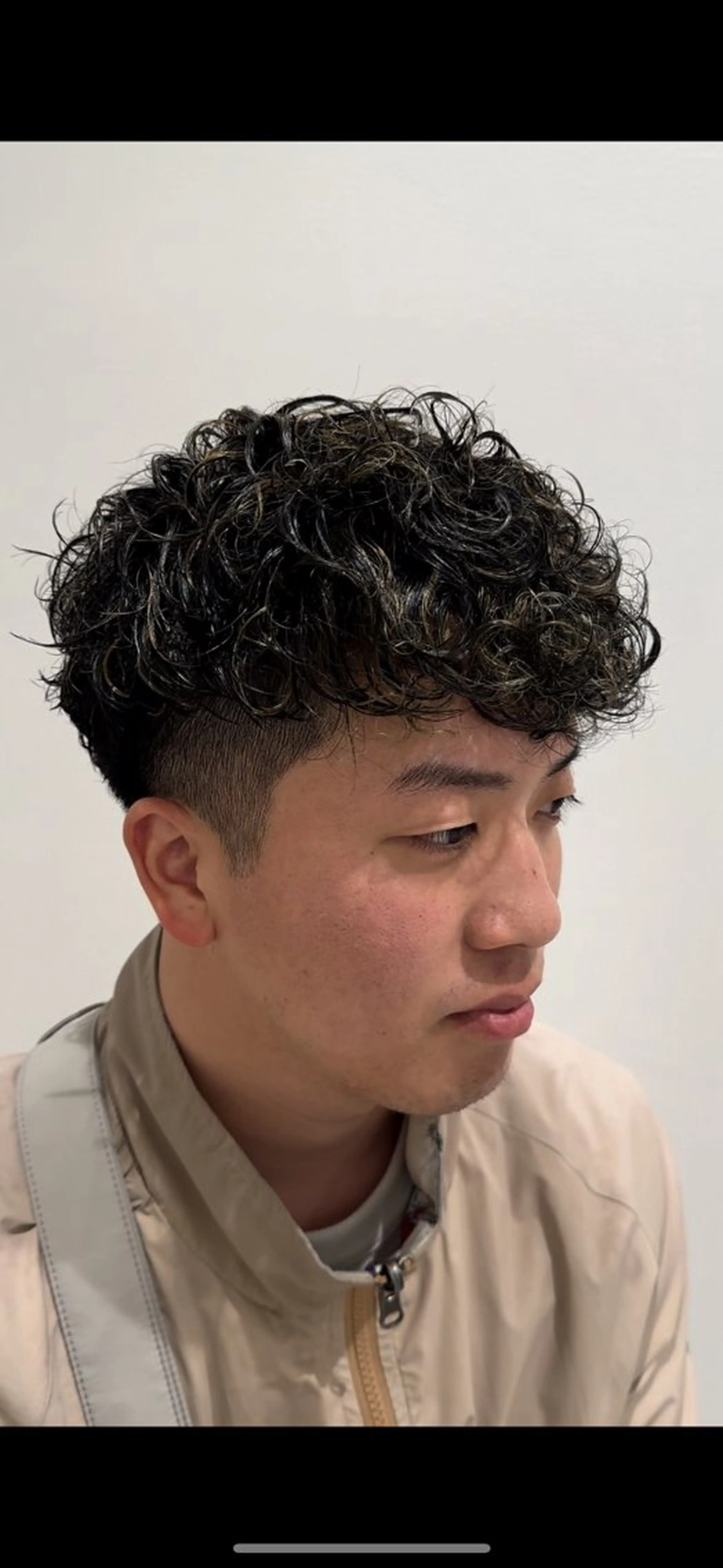 ショート カラー パーマ カット ヘアカラー パーマ GO TODAY シェアサロン心斎橋edel店所属・【メンズ特化美容師】 岩城　昇悟のヘアスタイル