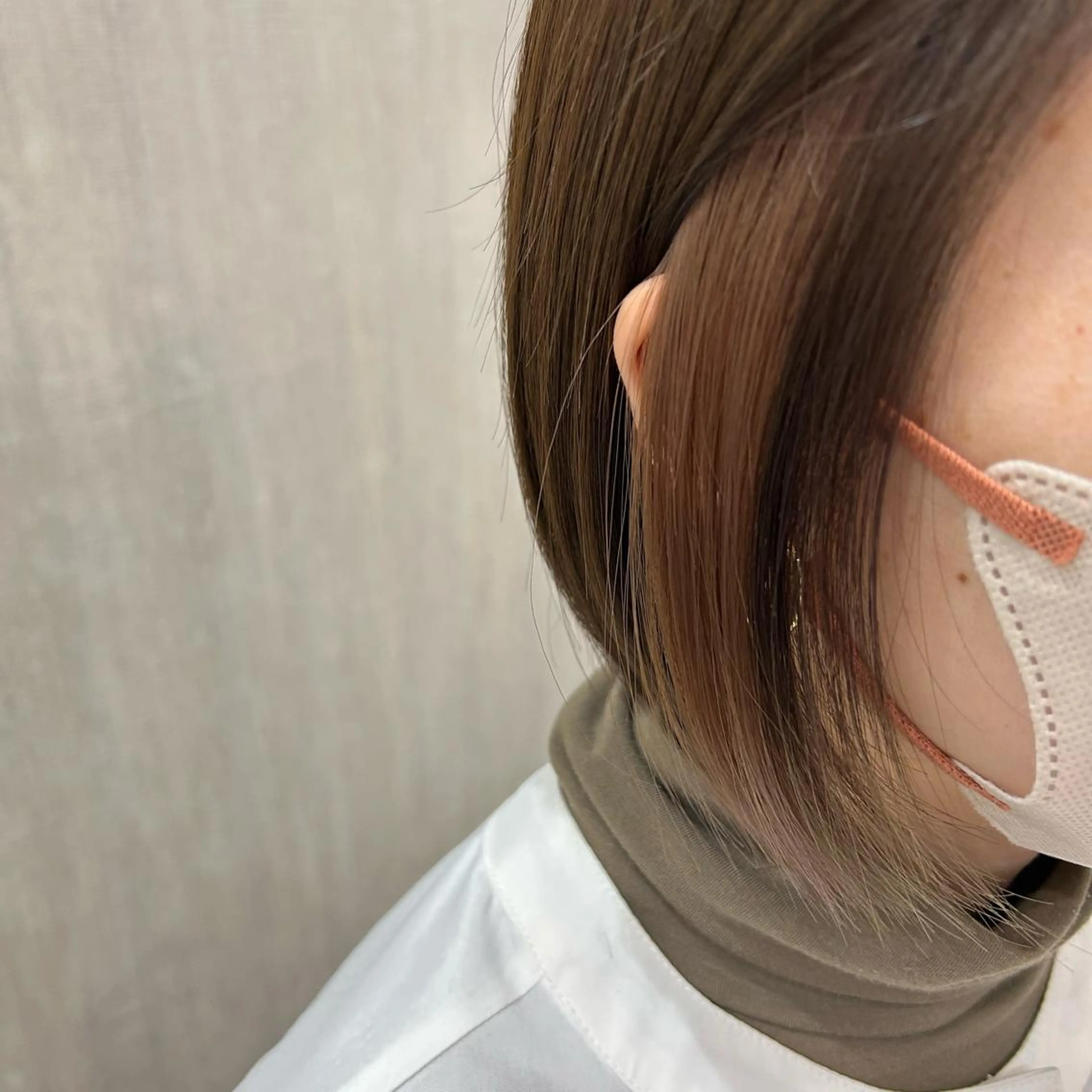 ショート カラー カット ヘアカラー トリートメント 🫧透け感⋆艶髪💎 山口アヤカのヘアスタイル