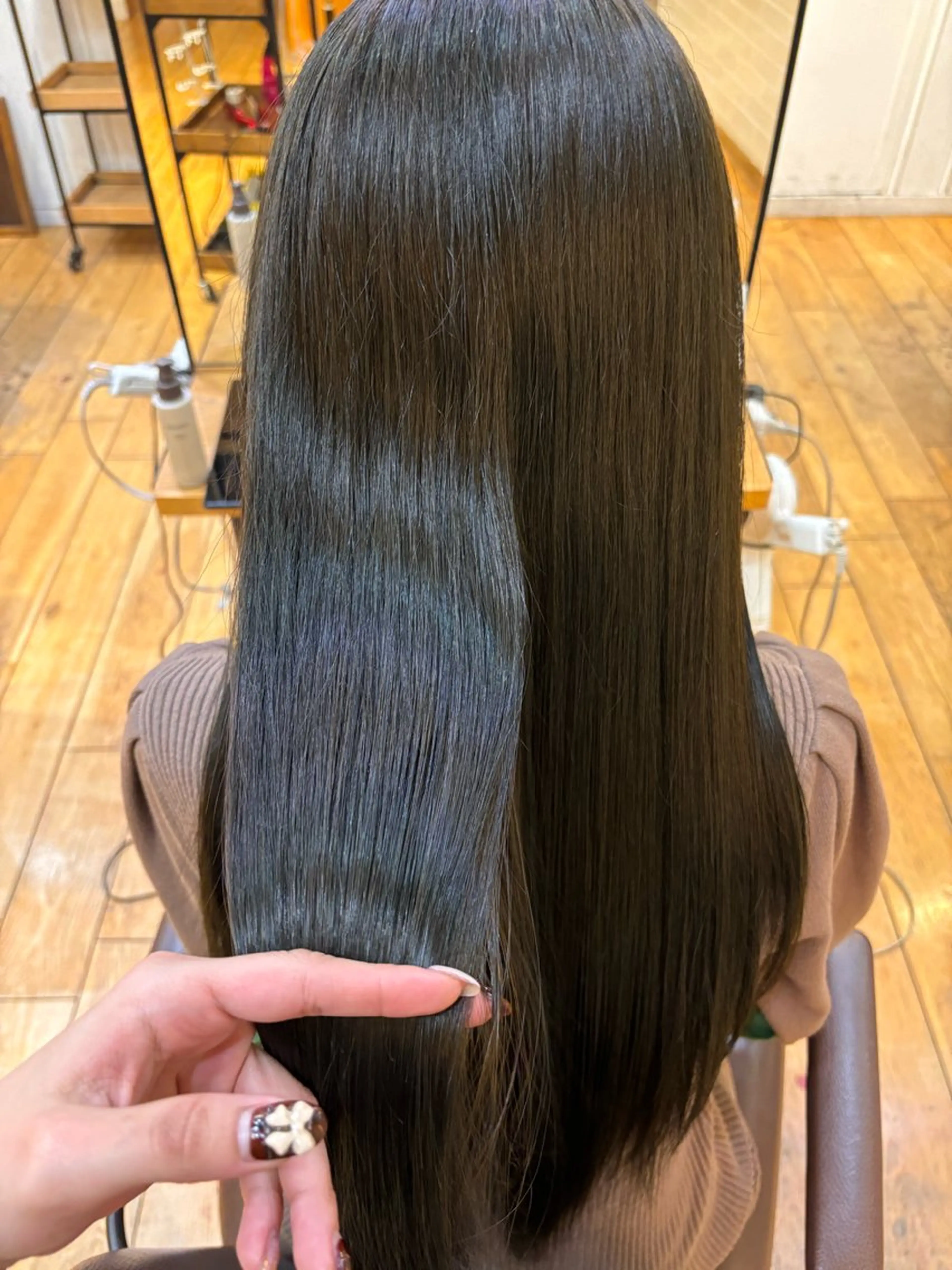 ロング カラー ながこ /透明感カラーのヘアスタイル