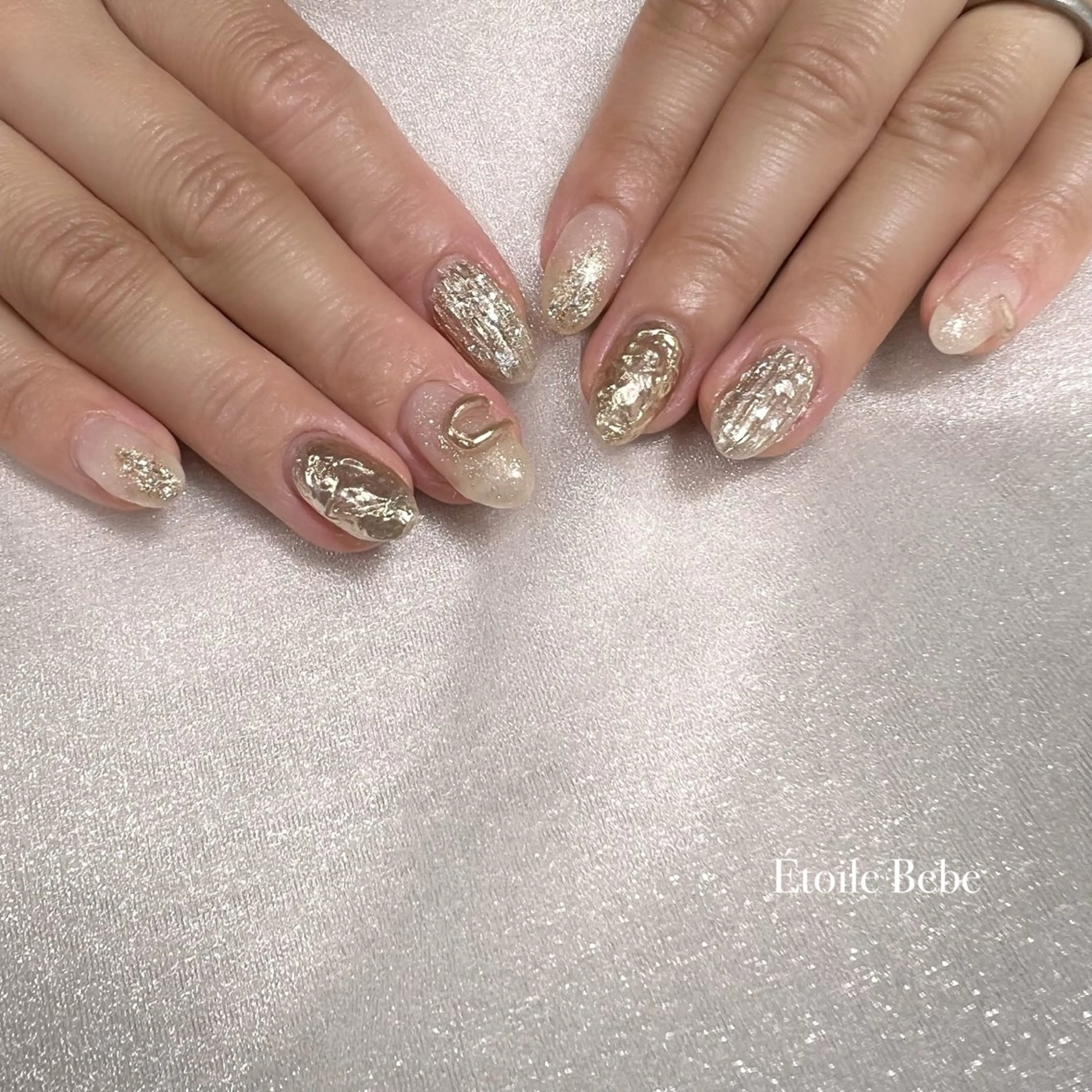 ネイル ニュアンスネイル 冬ネイル ハンドネイル フットネイル Étoile Bebeのエステ・リラクイメージ