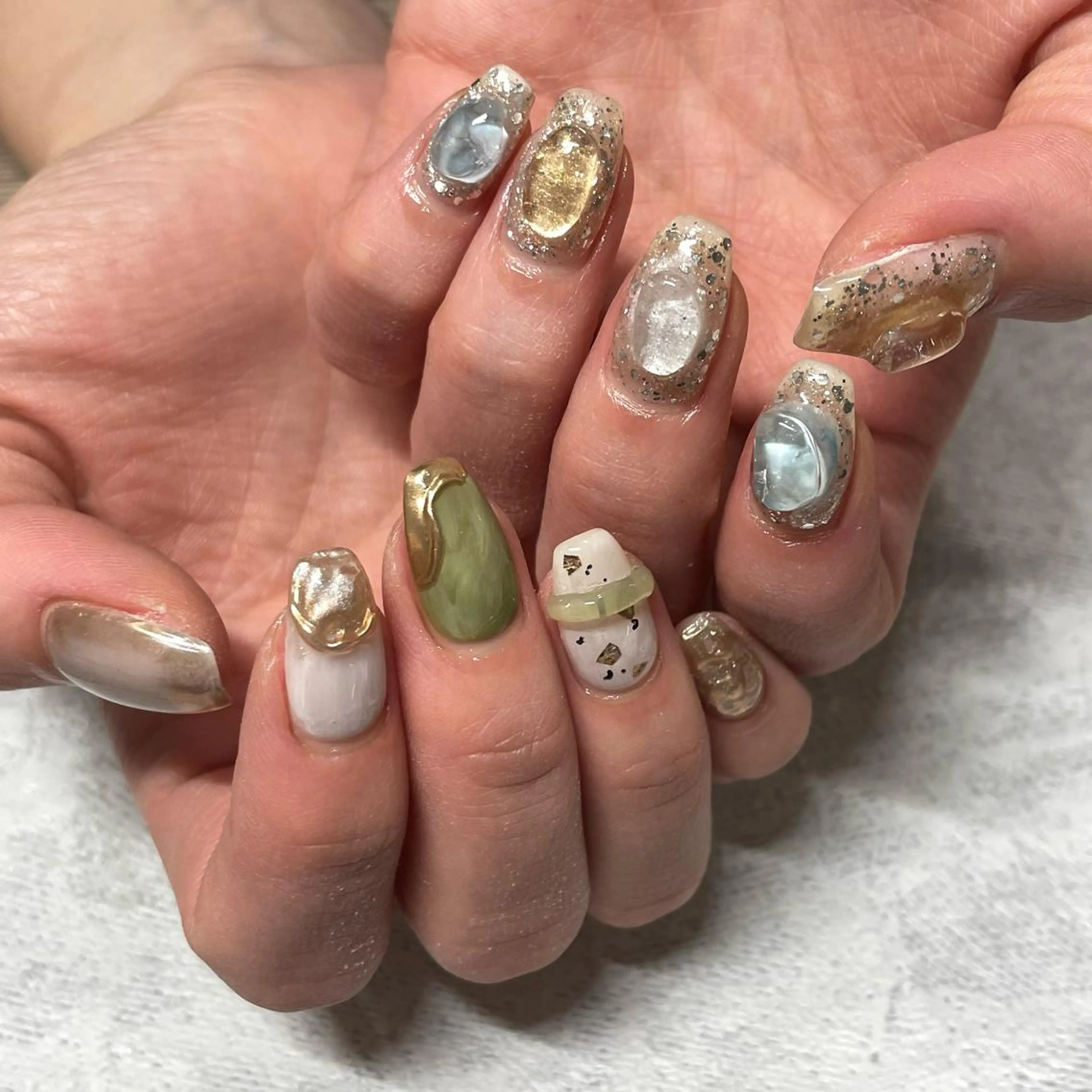 ネイル ハンドネイル ハンドケア nailsalon SuMILEのネイルデザイン