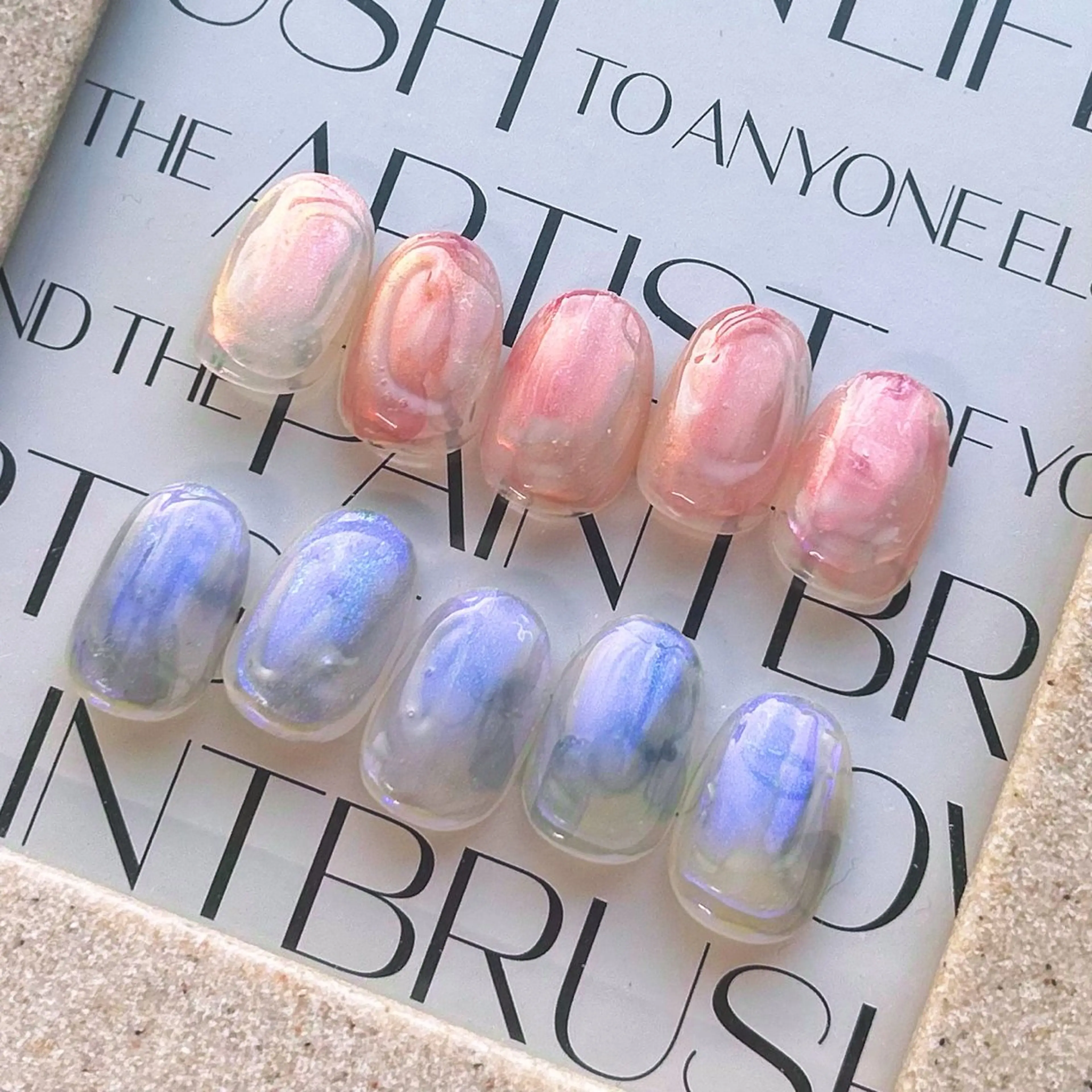 ネイル ニュアンスネイル nailsalon magentaのネイルデザイン
