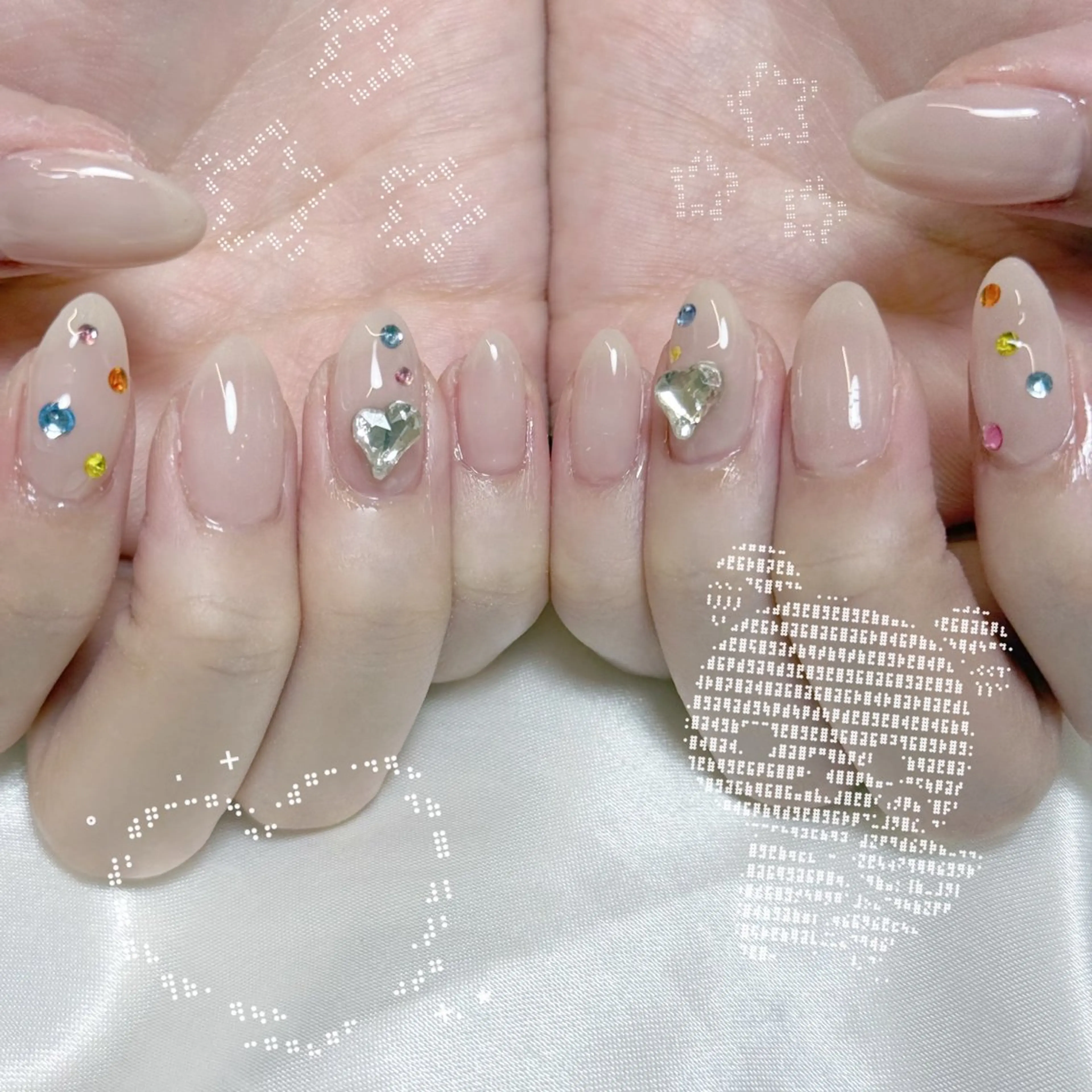 ネイル ハンドネイル fein. miku🎀🍼のネイルデザイン