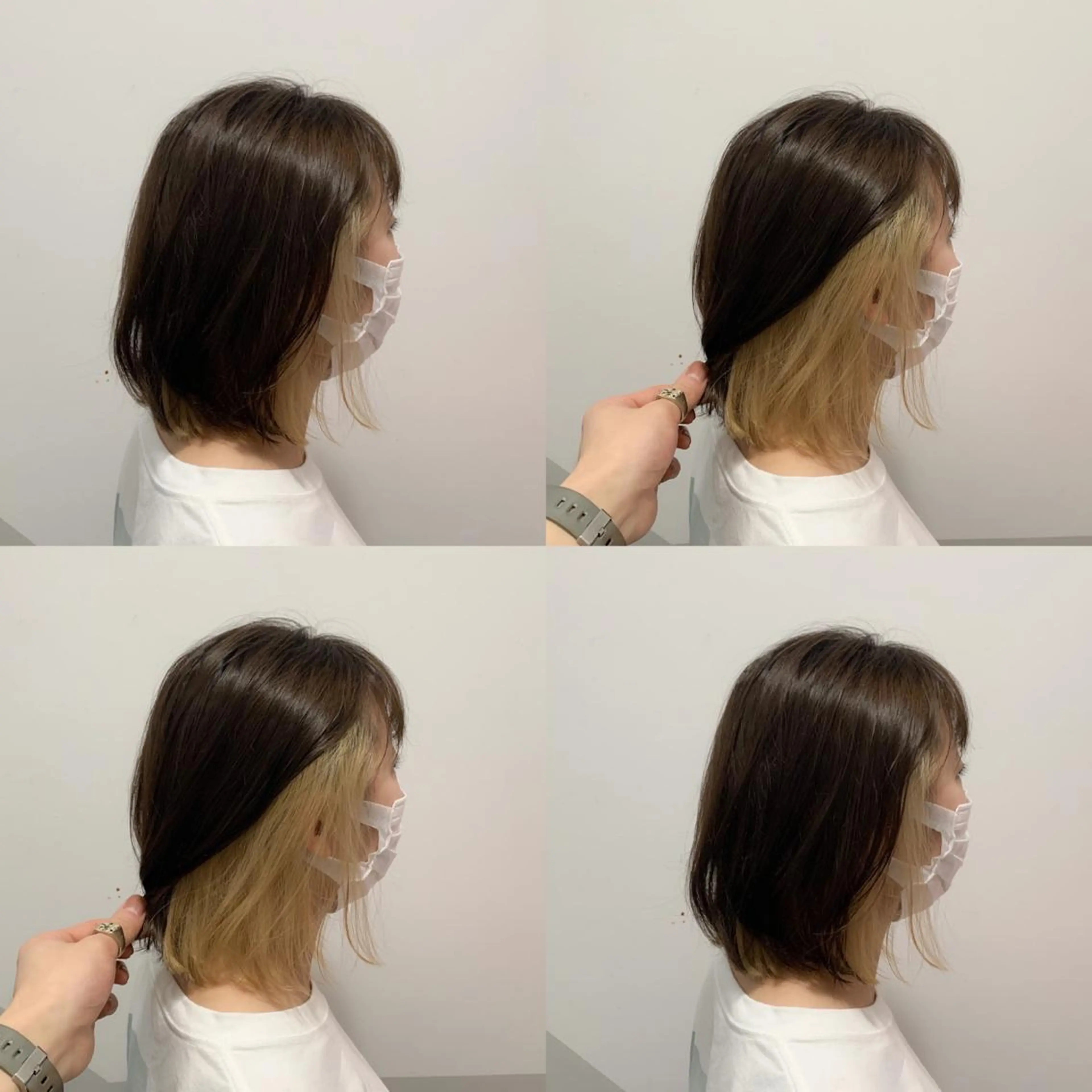 ショート ヘアカラー トリートメント Monan 渋谷店所属・🎀艶髪の達人 飯田啓奨🎀のヘアスタイル