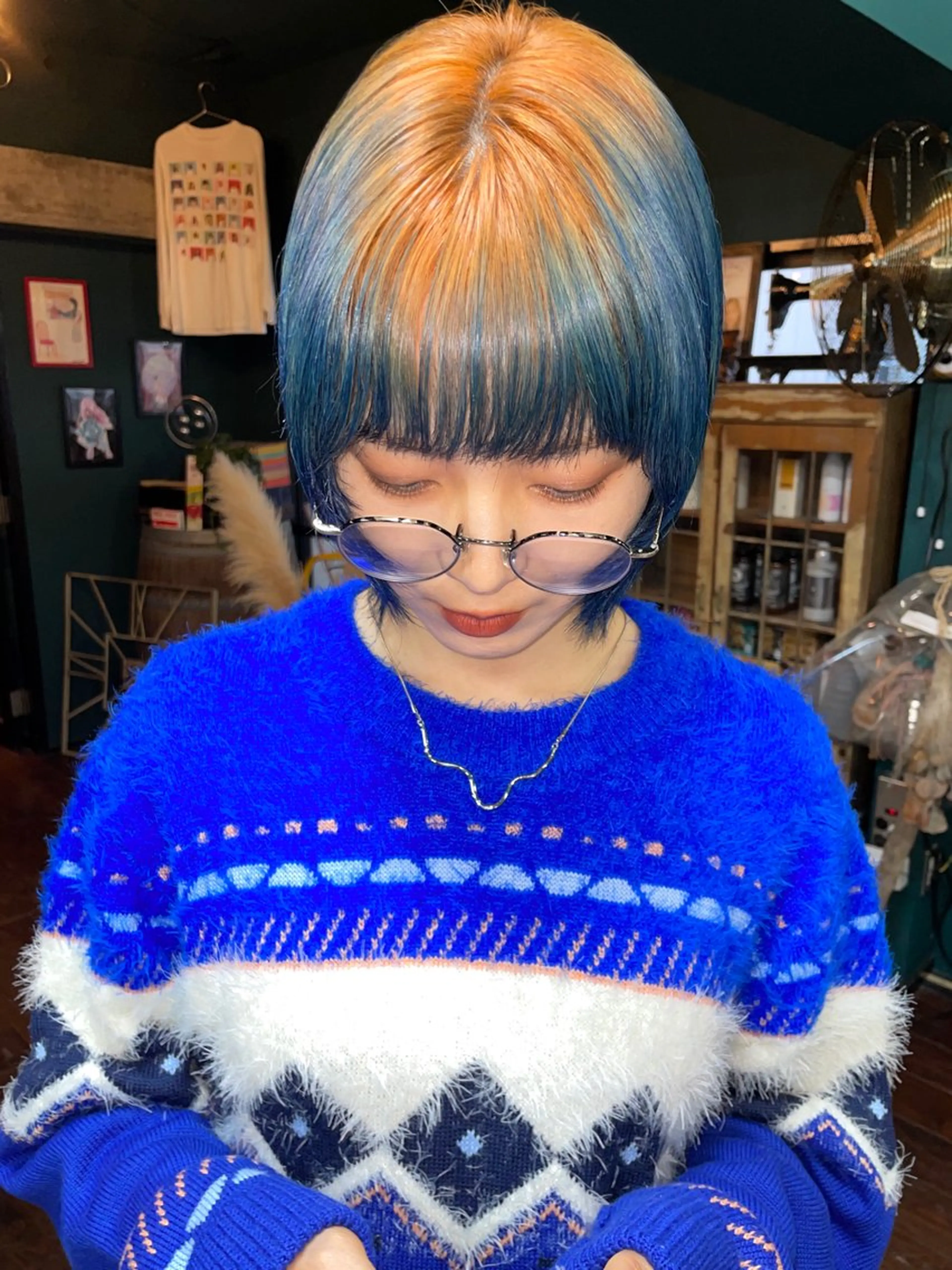 ミディアム ウルフカット vivre libre所属・vivre libreのヘアスタイル