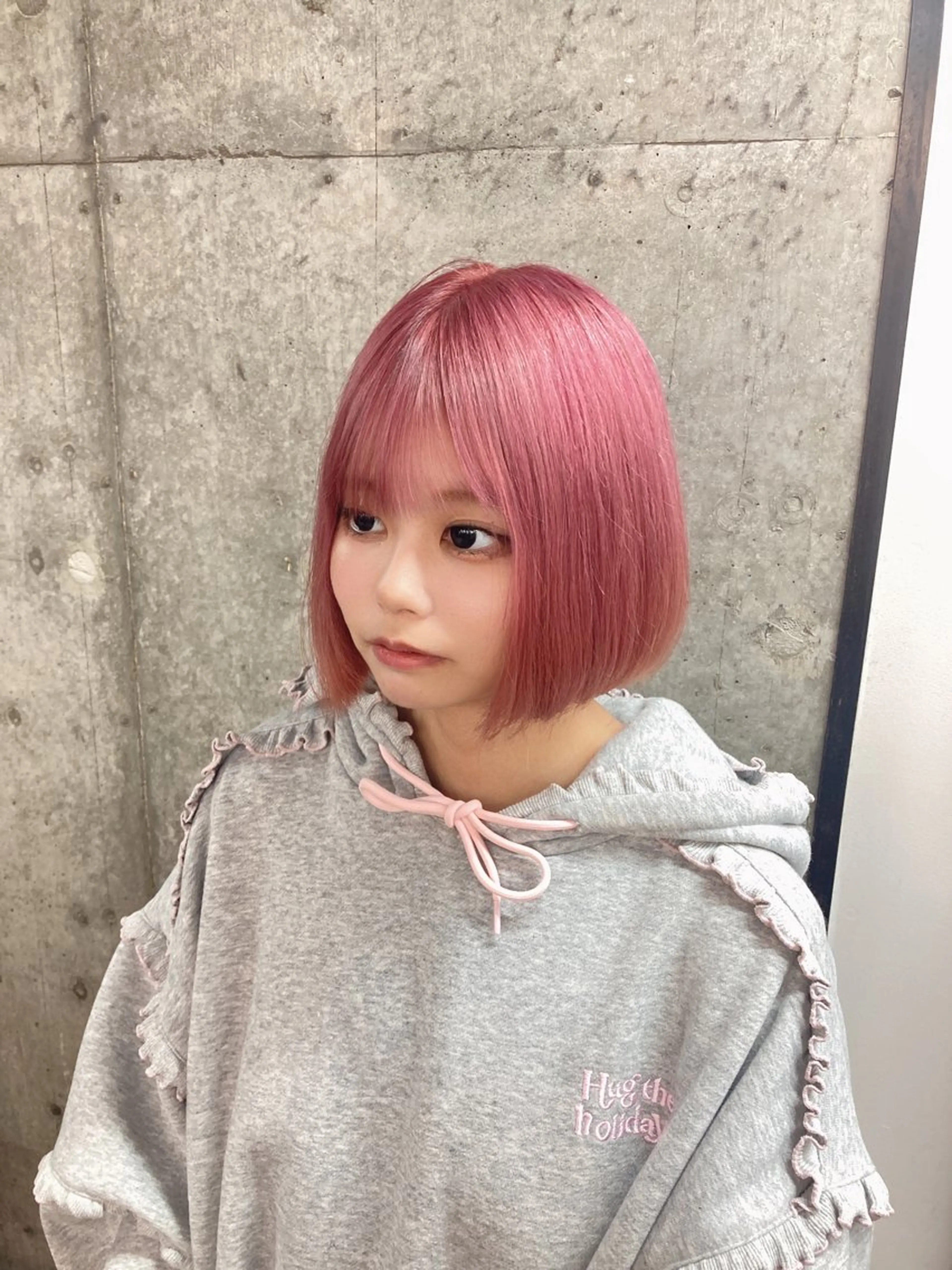 ショート カラー ヘアカラー ✨最安値✨エクステ カラー🌼つきな🌼のヘアスタイル