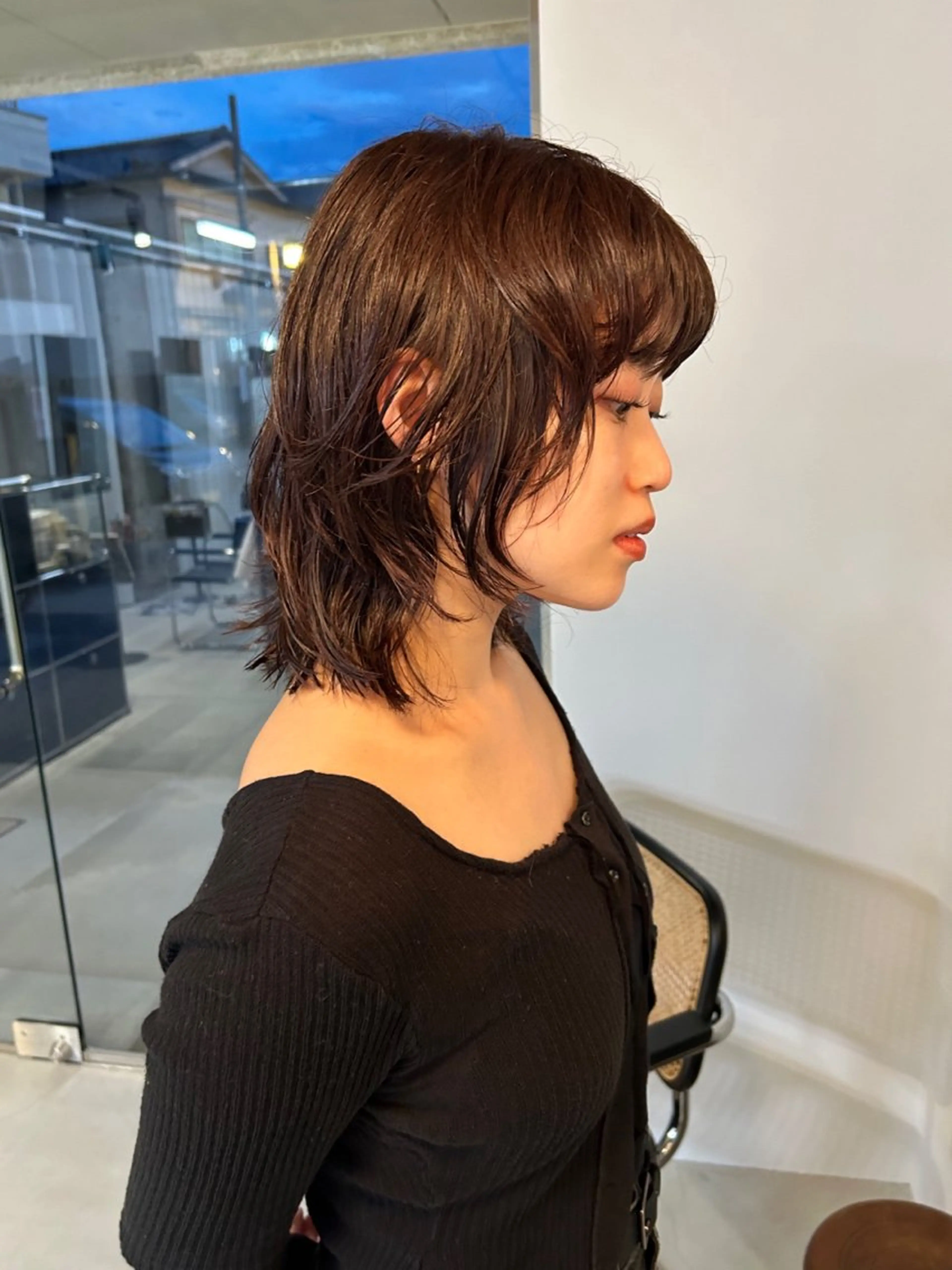 ショート トリートメント Alter所属・layer/透明感 ハイトーン/kanaのヘアスタイル