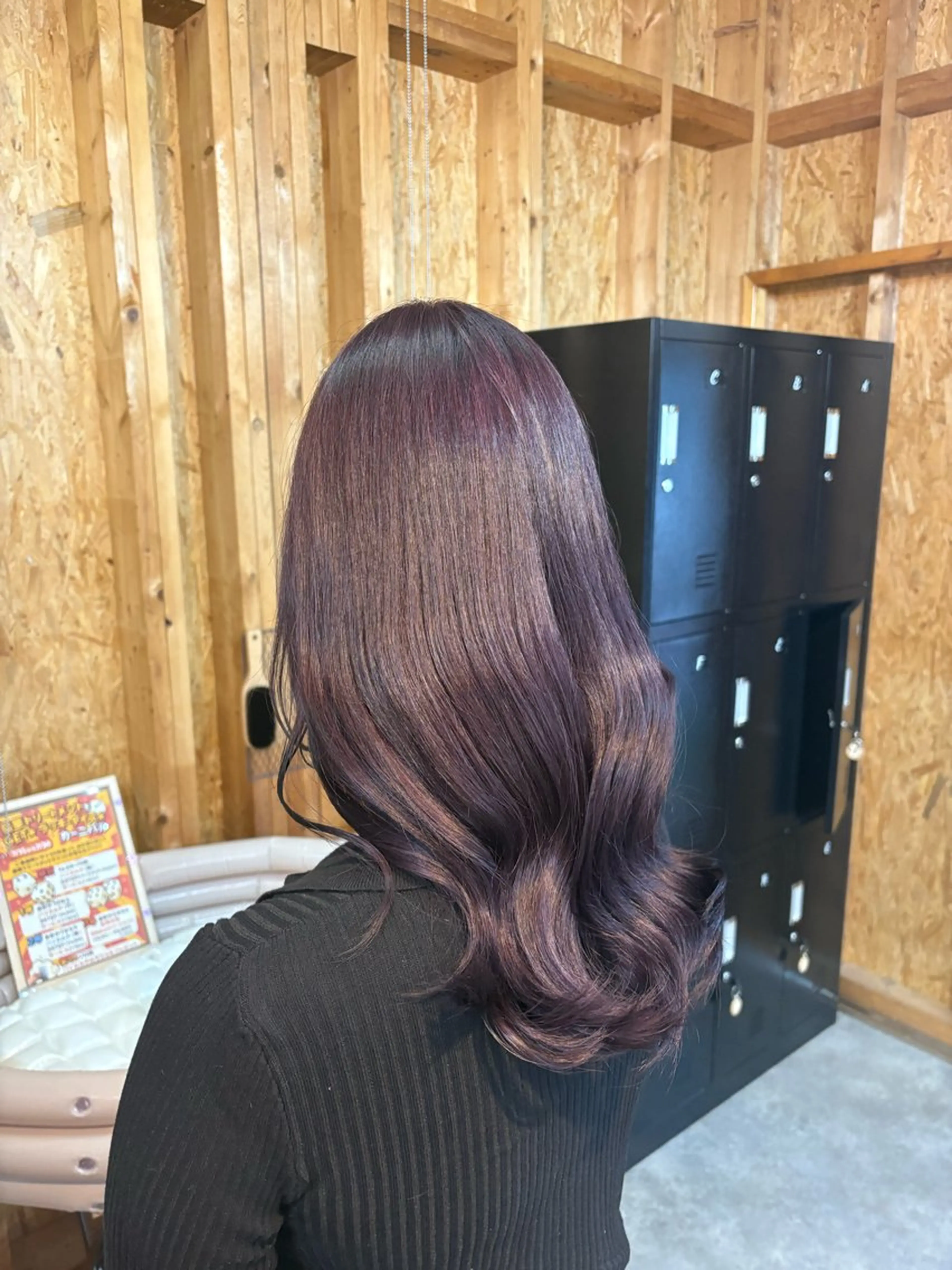 カラー 🪽うるつやカラーく びれレイヤーchiaのヘアスタイル