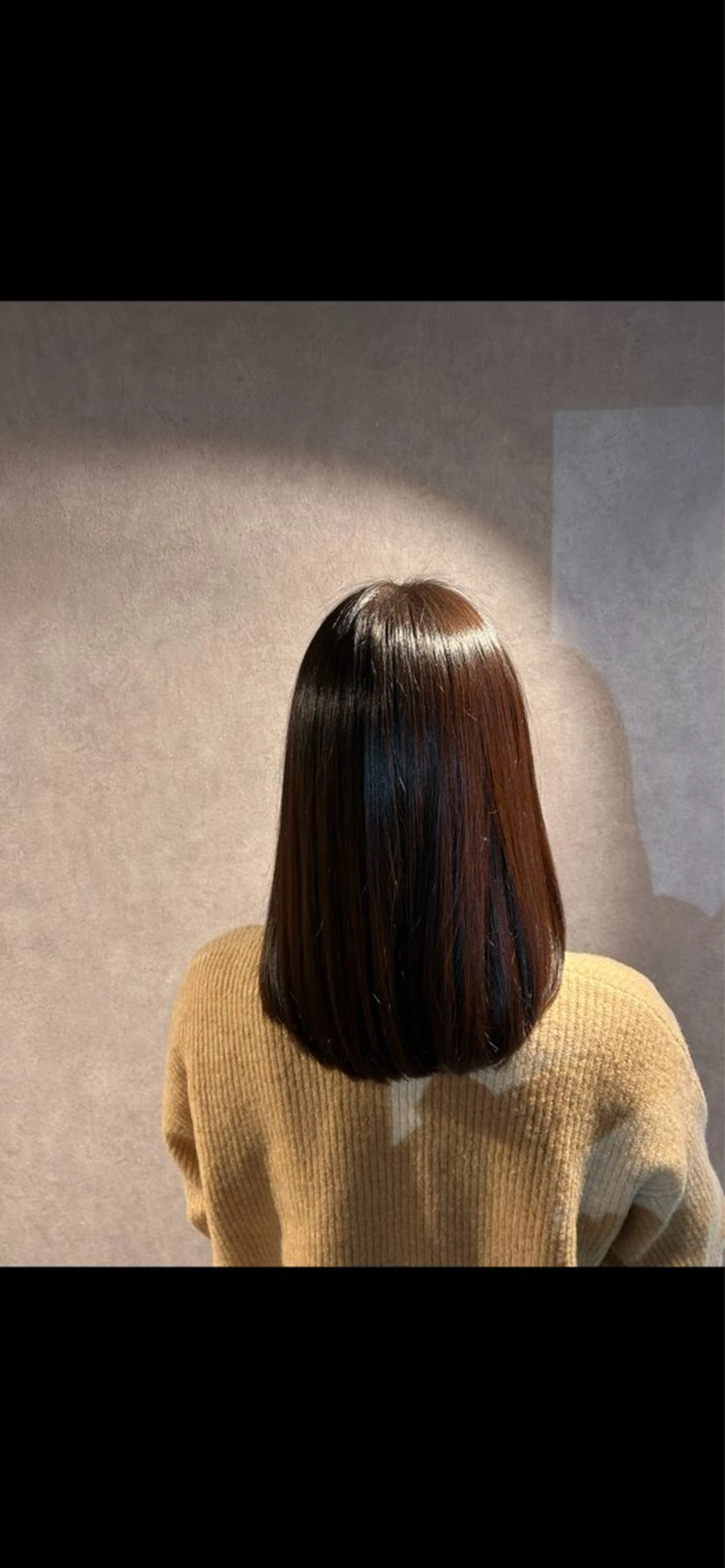 ミディアム ミディアムレイヤー レイヤーカット Re:nk kotoneのヘアスタイル