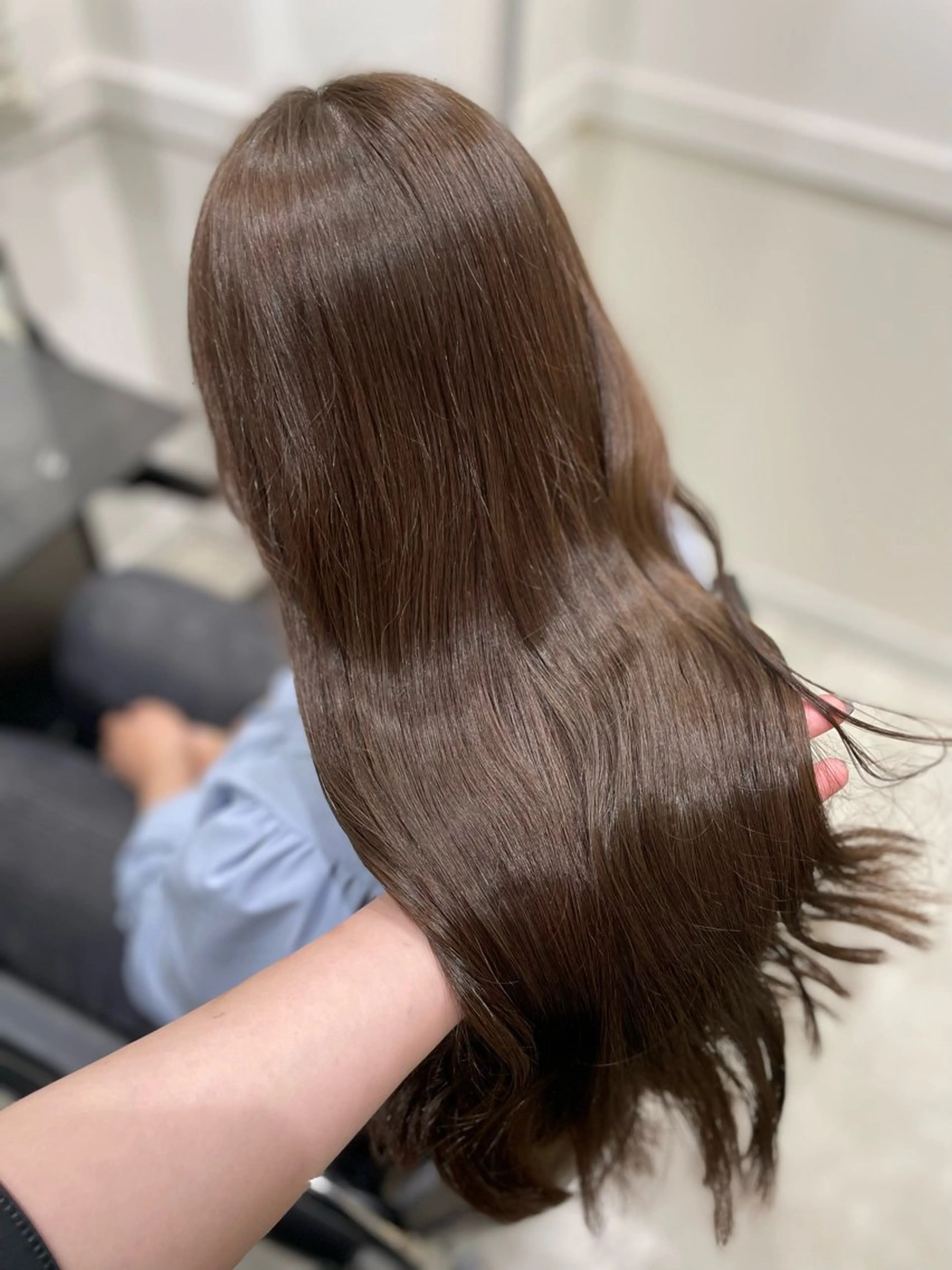 ロング カット ヘアカラー トリートメント ヘアセット GO TODAY SHAiR SALON所属・🤍韓国トレンド ヘア🤍miku🤍のヘアスタイル