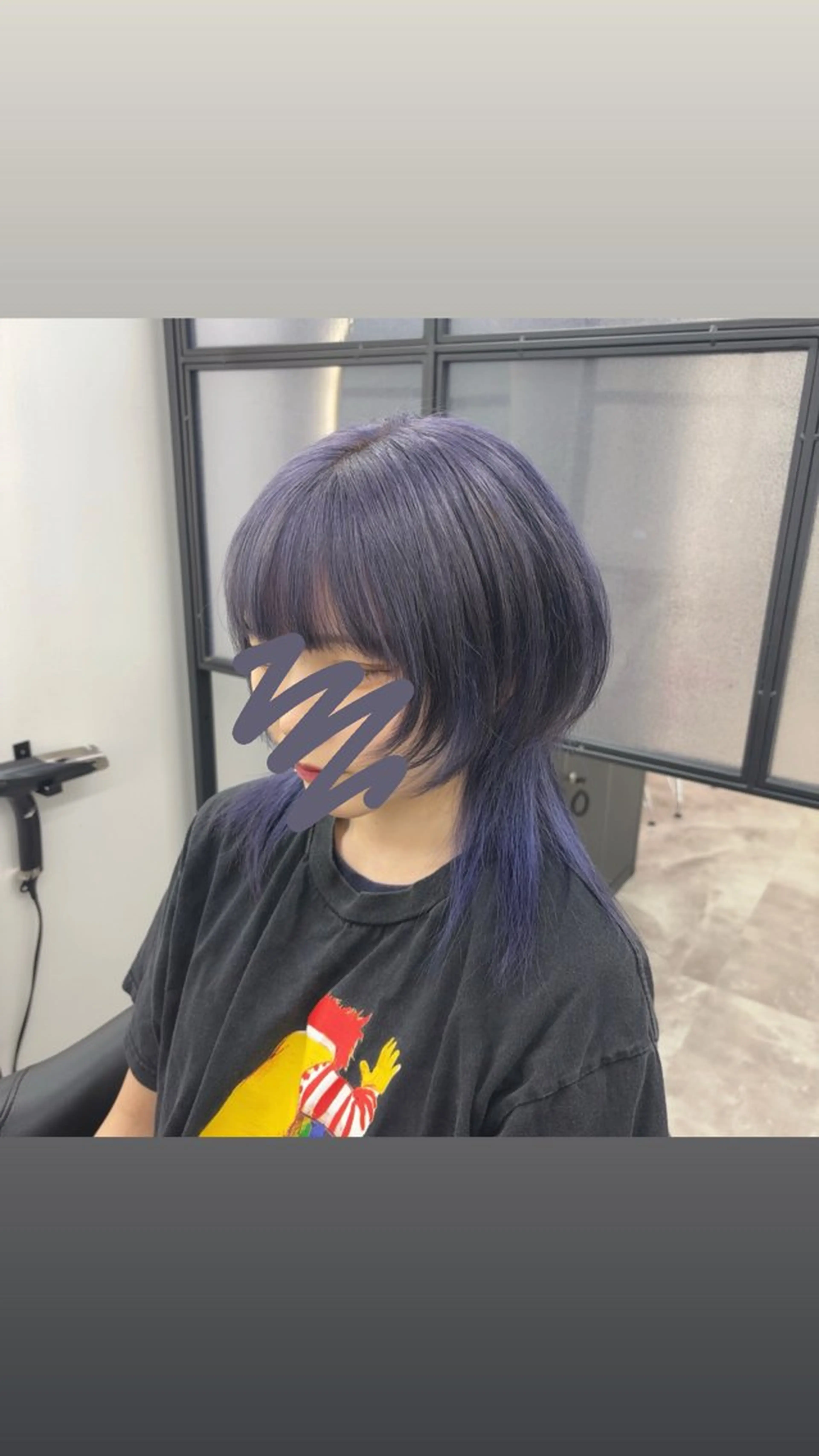 セミロング カラー ヘアカラー Ren. 🦋デザインカラーのヘアスタイル