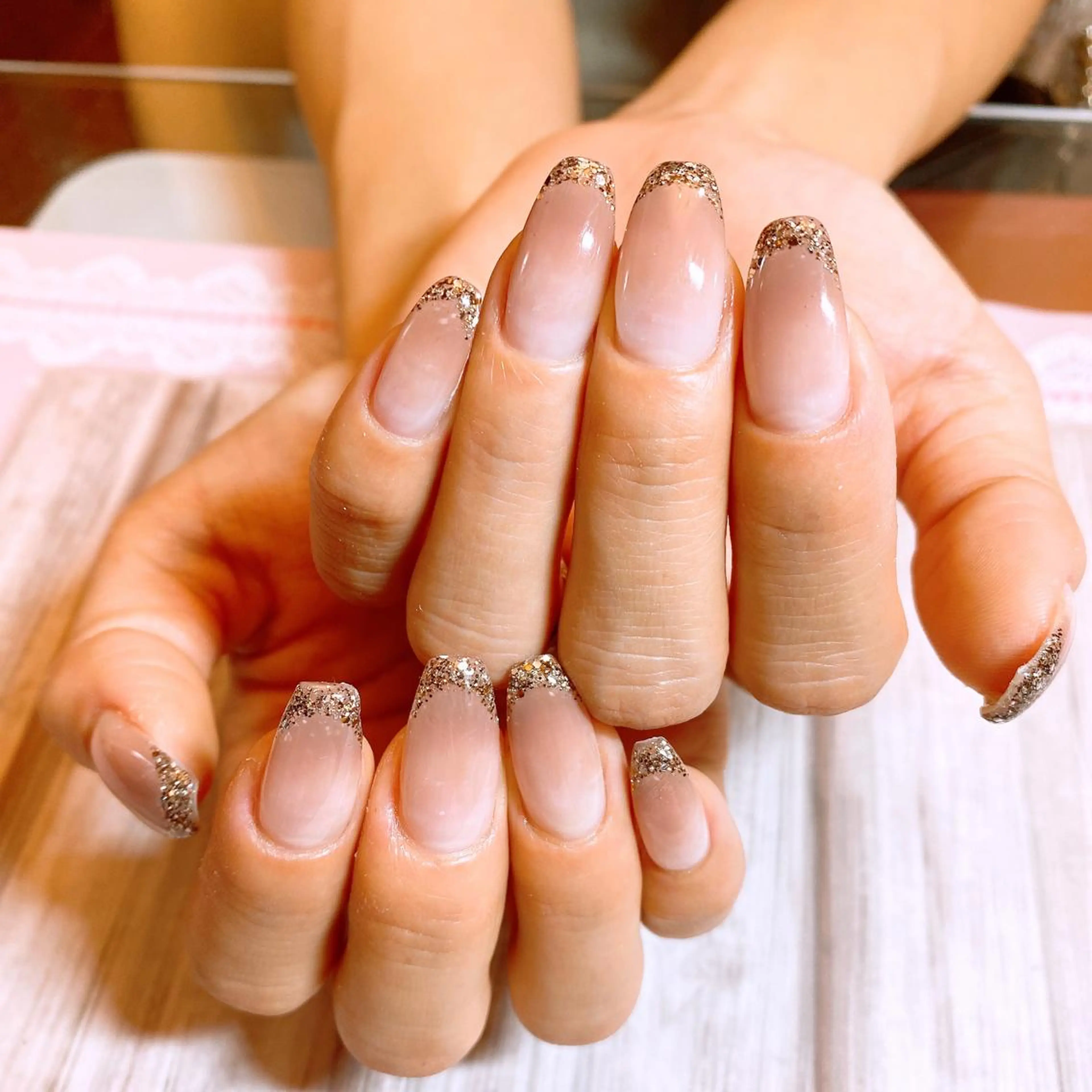 ネイル フレンチネイル nail salon charm:e所属・nail salon charm:eのネイルデザイン