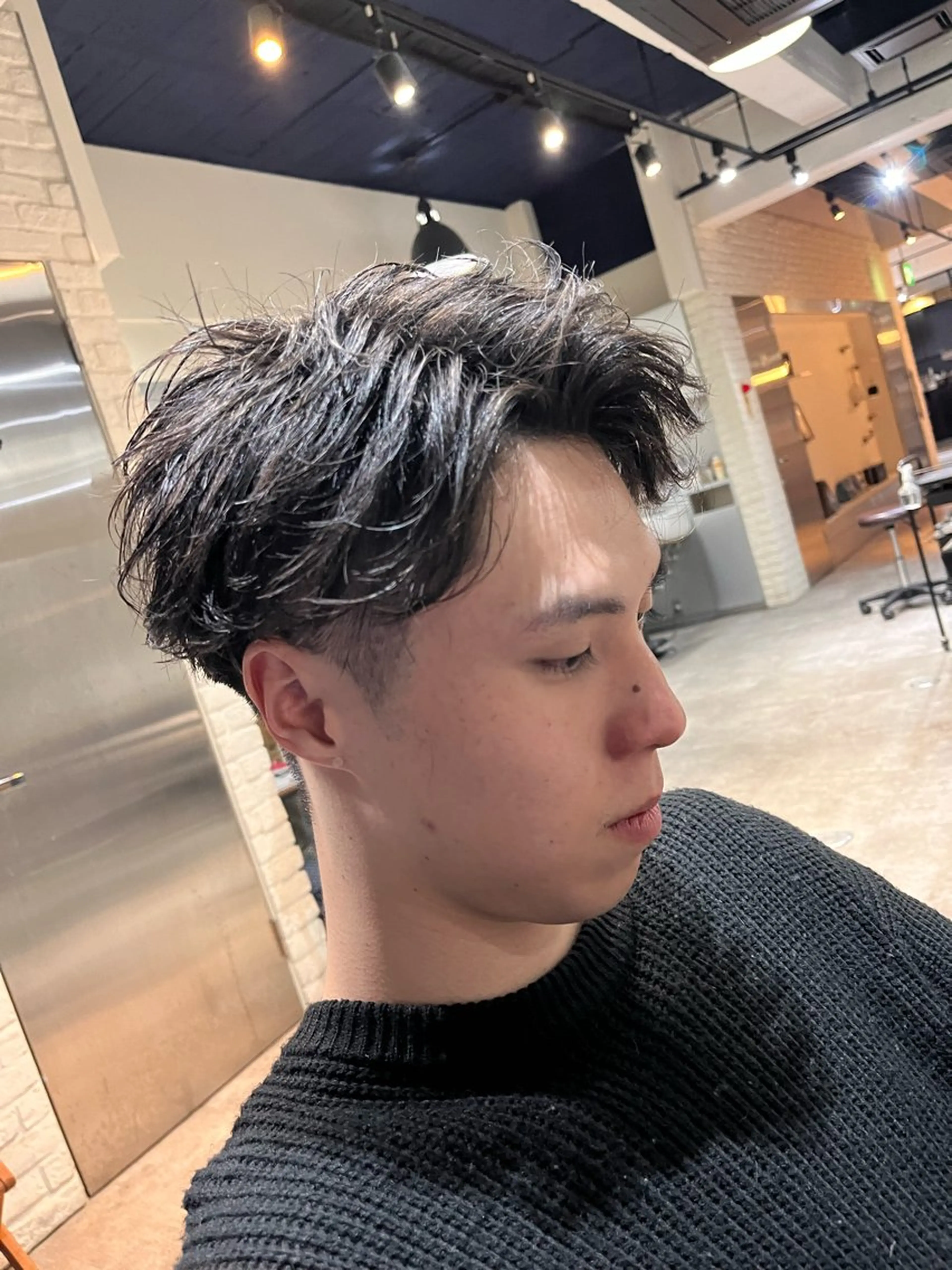 ショート メンズ アップバング 🔥メンズ専門 /福島慶也🔥のヘアスタイル