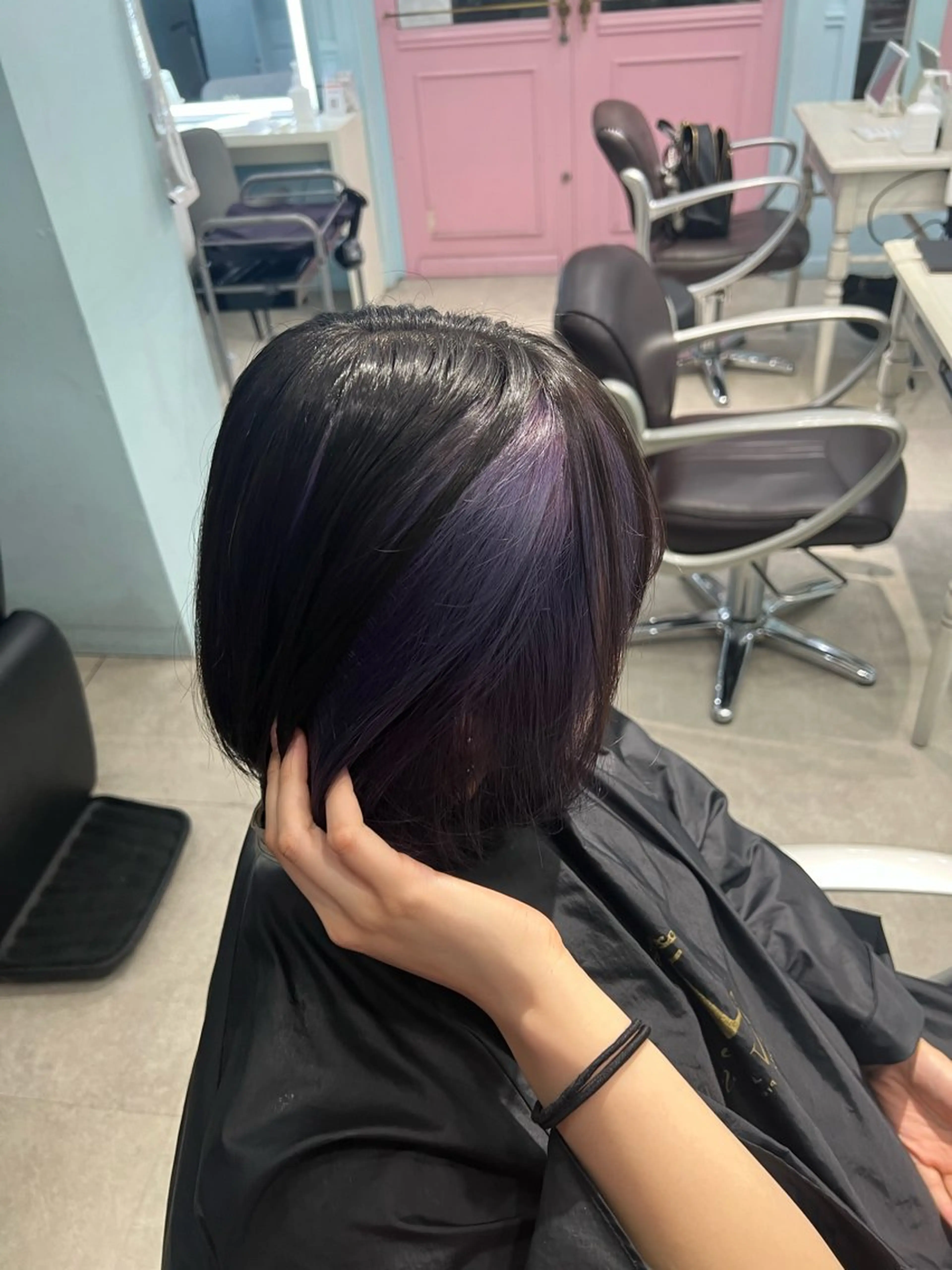 カラー 外国人風ヘア ×18歳美容師ルイヤのヘアスタイル